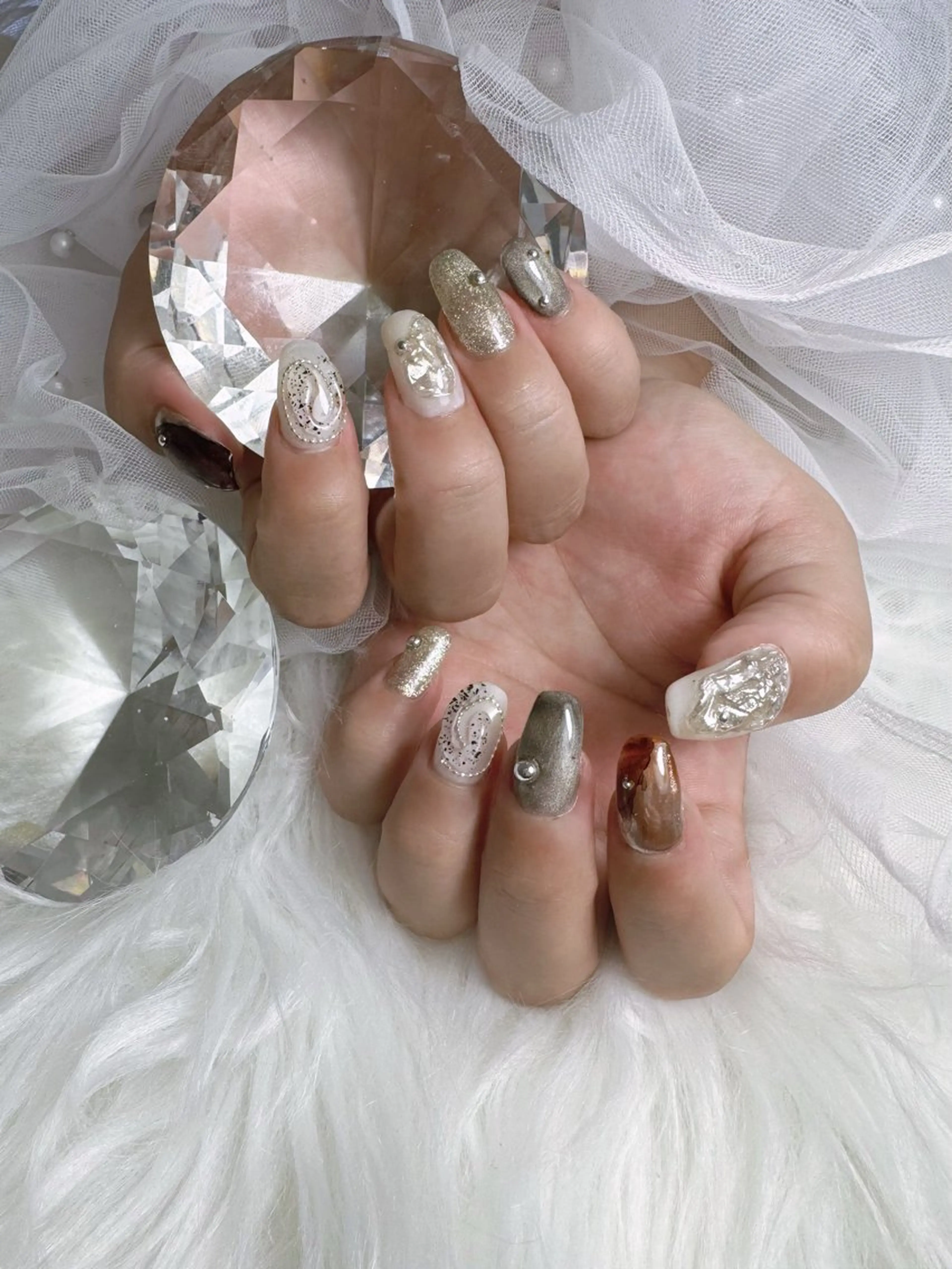 ネイル ハンドネイル BIJOU yuzuのネイルデザイン