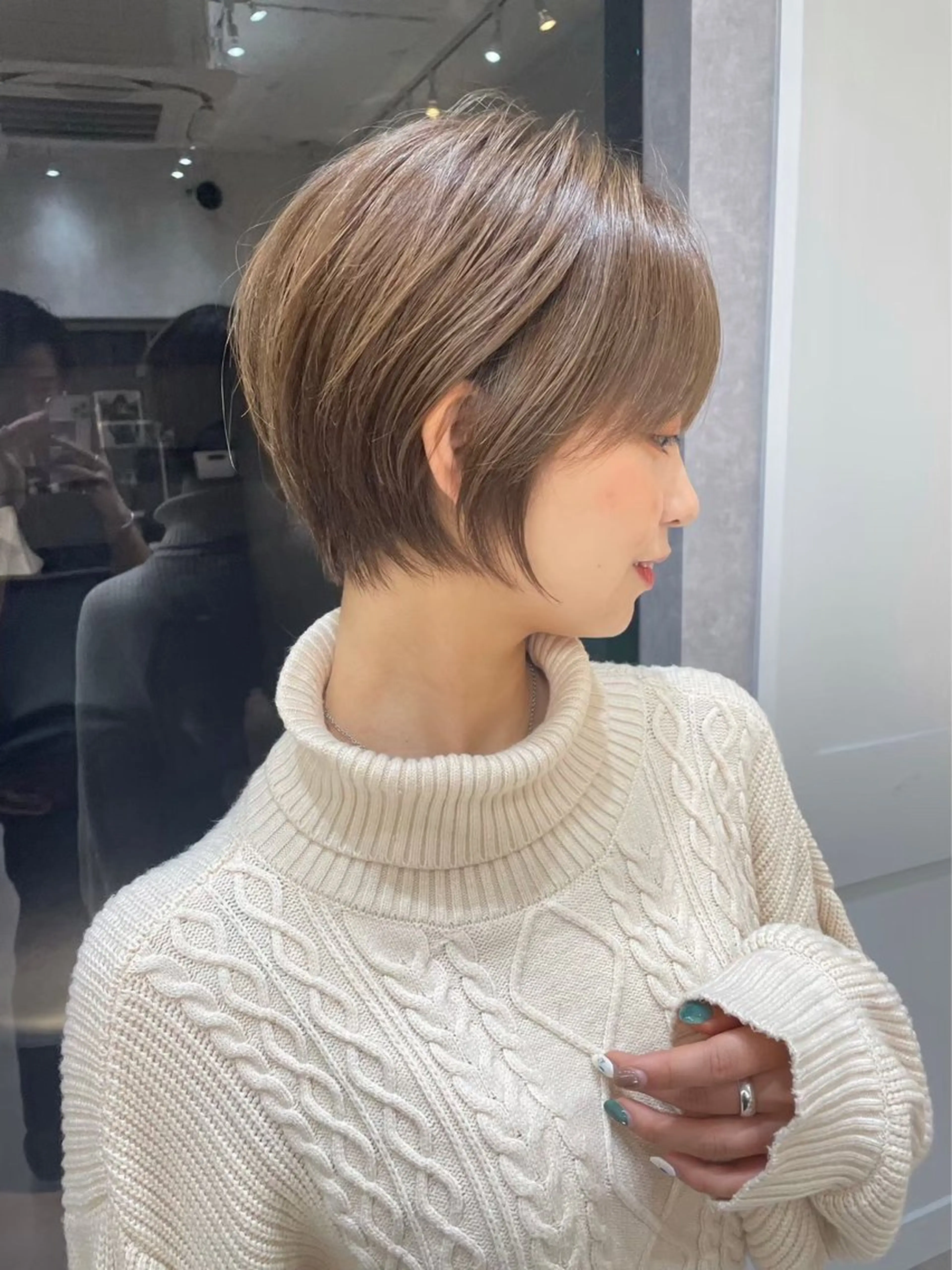 ショート カラー 池袋/似合わせ/縮毛 髪質改善【ugen】のヘアスタイル