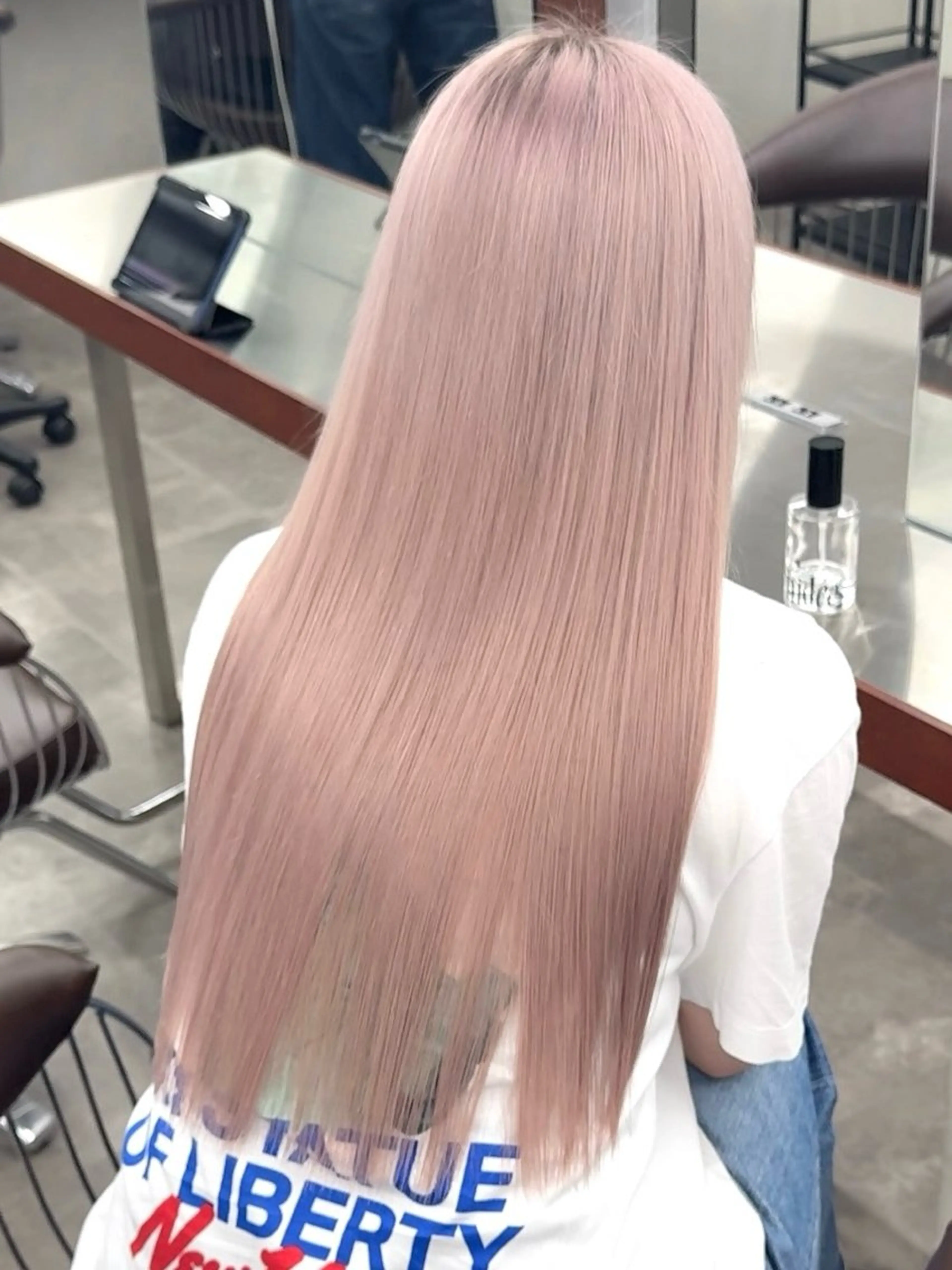 ロング カラー 似合わせカット/ ハイトーン/aoiのヘアスタイル