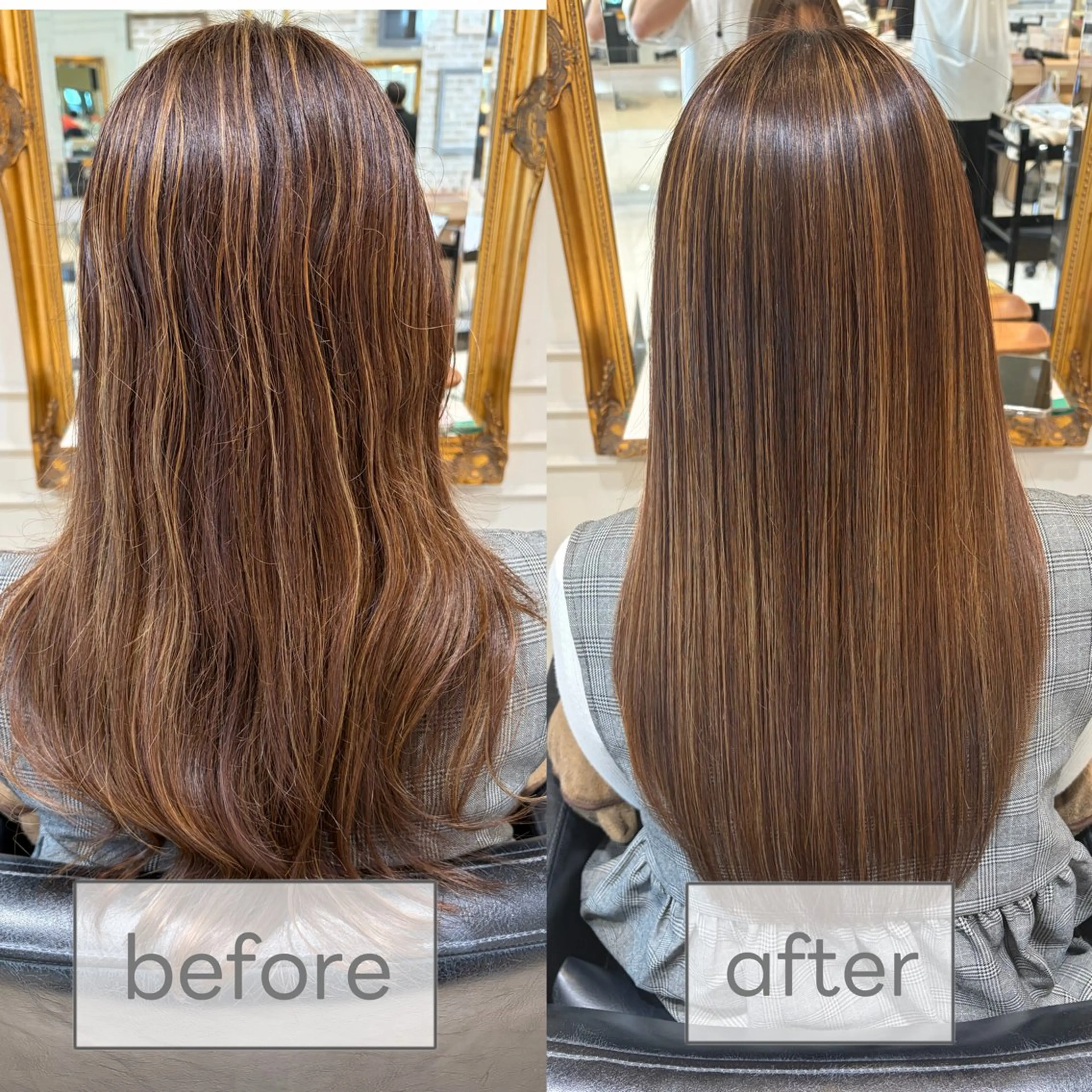 ロング ハイライト 髪質改善 トリートメント カット トリートメント 髪質改善/美髪 韓国風/ミヤビのヘアスタイル