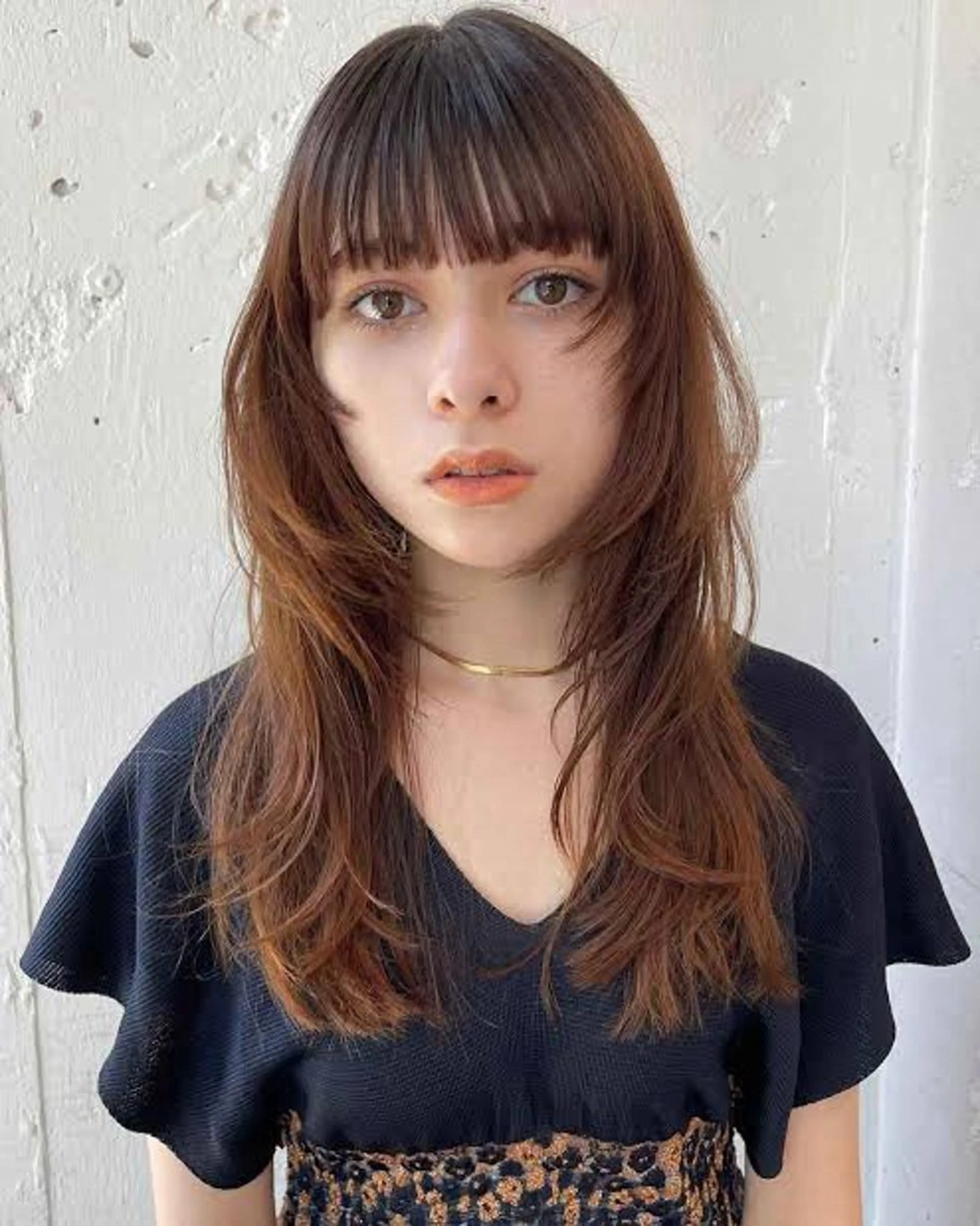 セミロング over   hair 池袋所属・あらい みゆのヘアスタイル