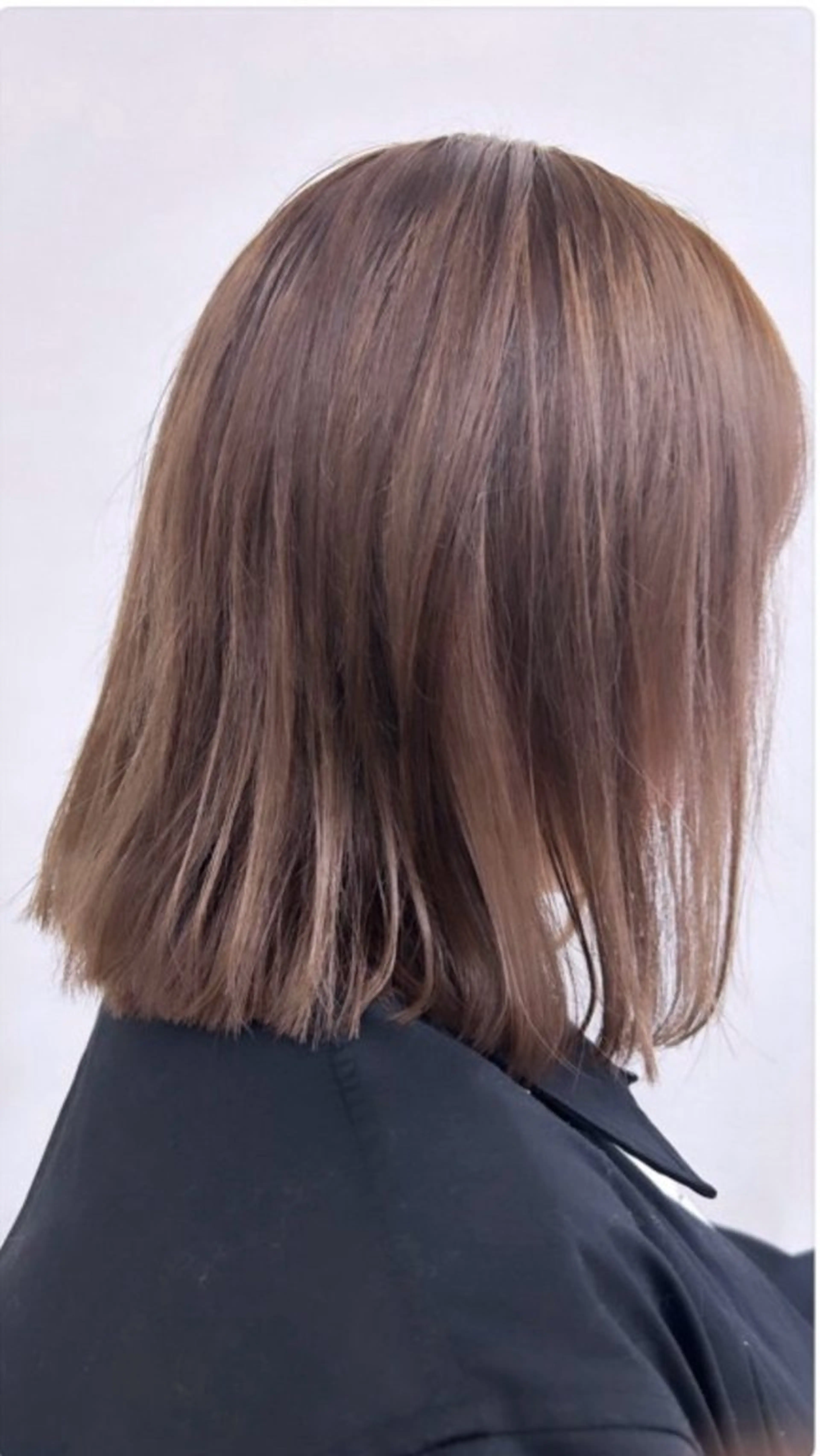 ミディアム ヘアカラー 酒井 直桜矢のヘアスタイル