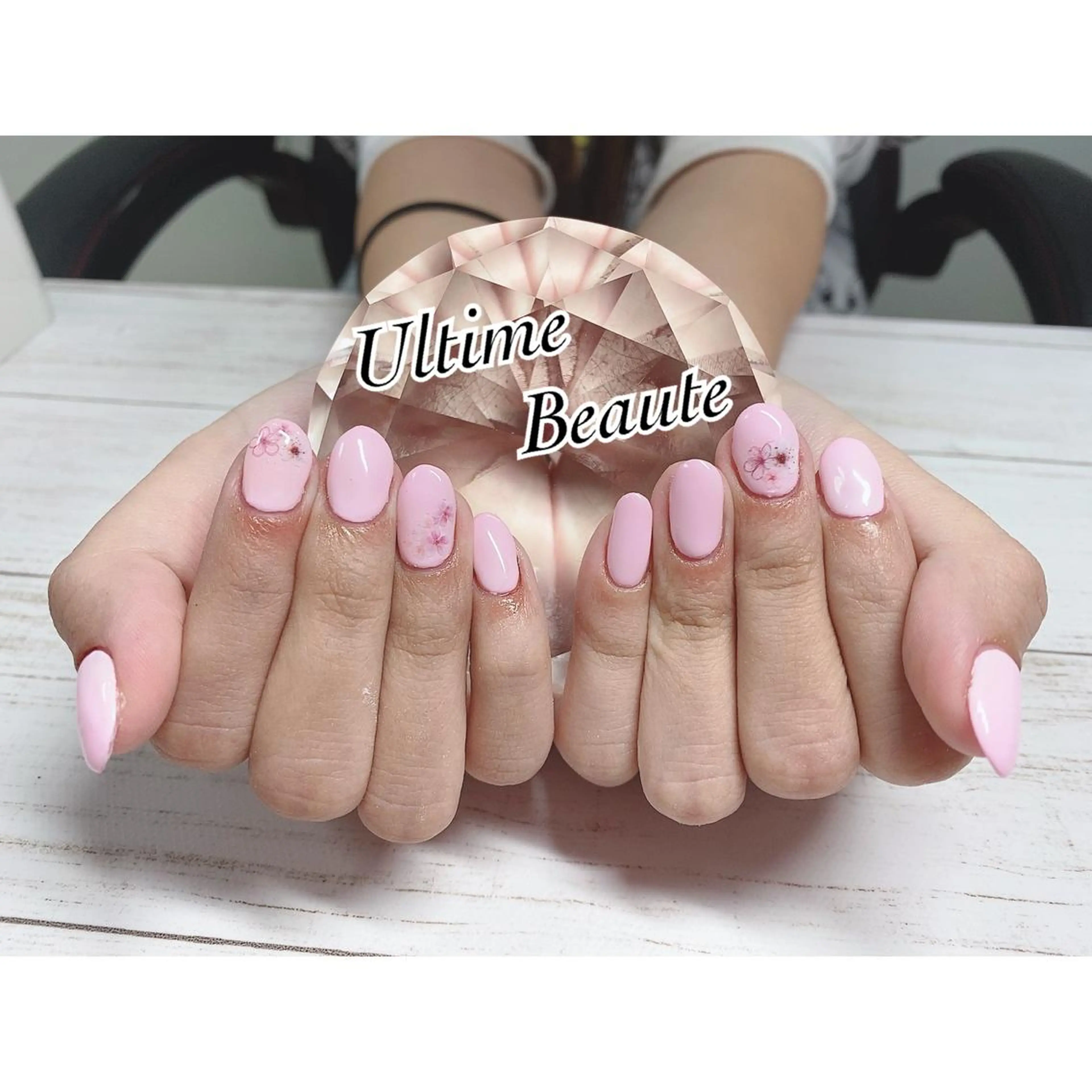 ネイル 桜ネイル 石塚 亜矢加のネイルデザイン