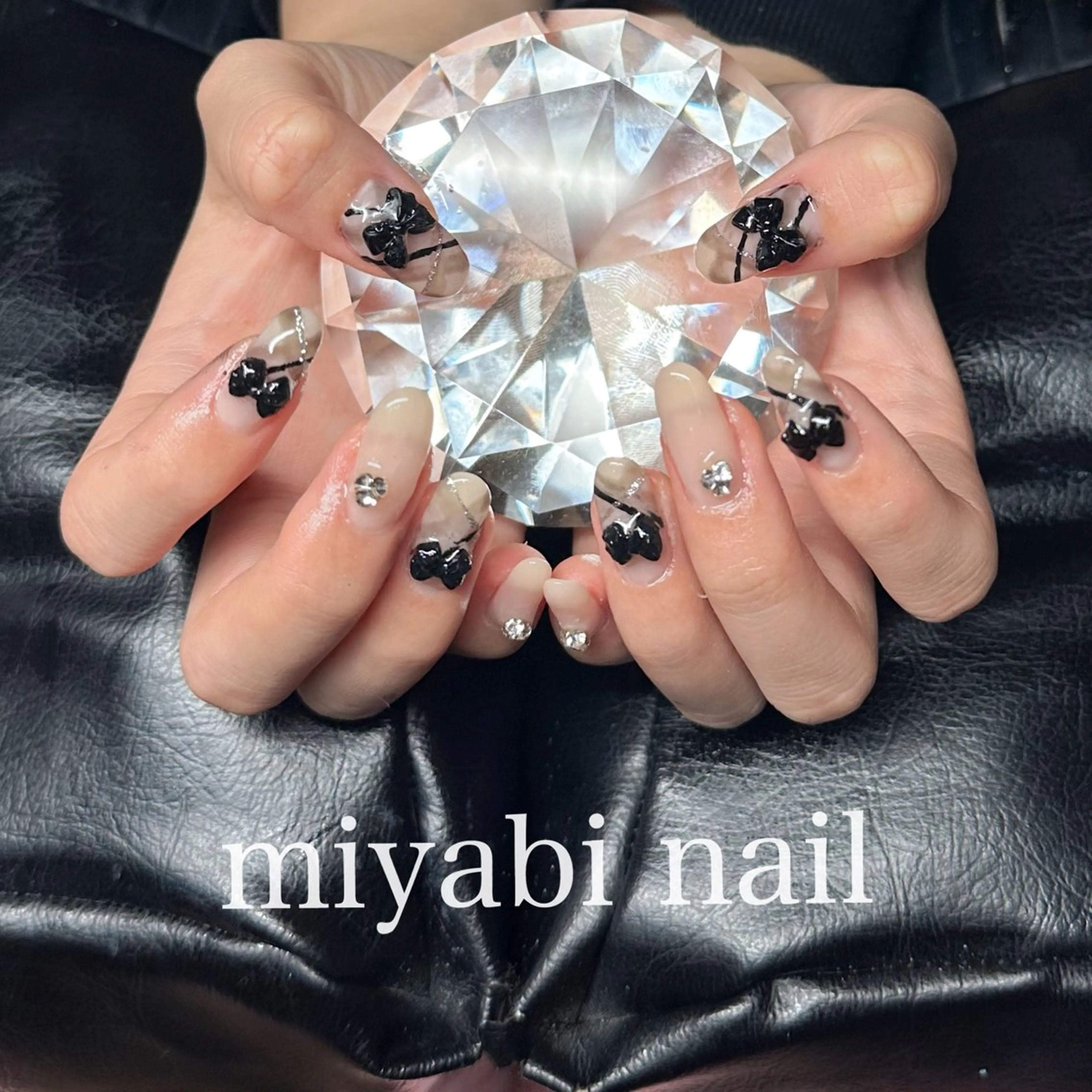ネイル ハンドネイル miyabi nail 桂川駅近くのネイルデザイン
