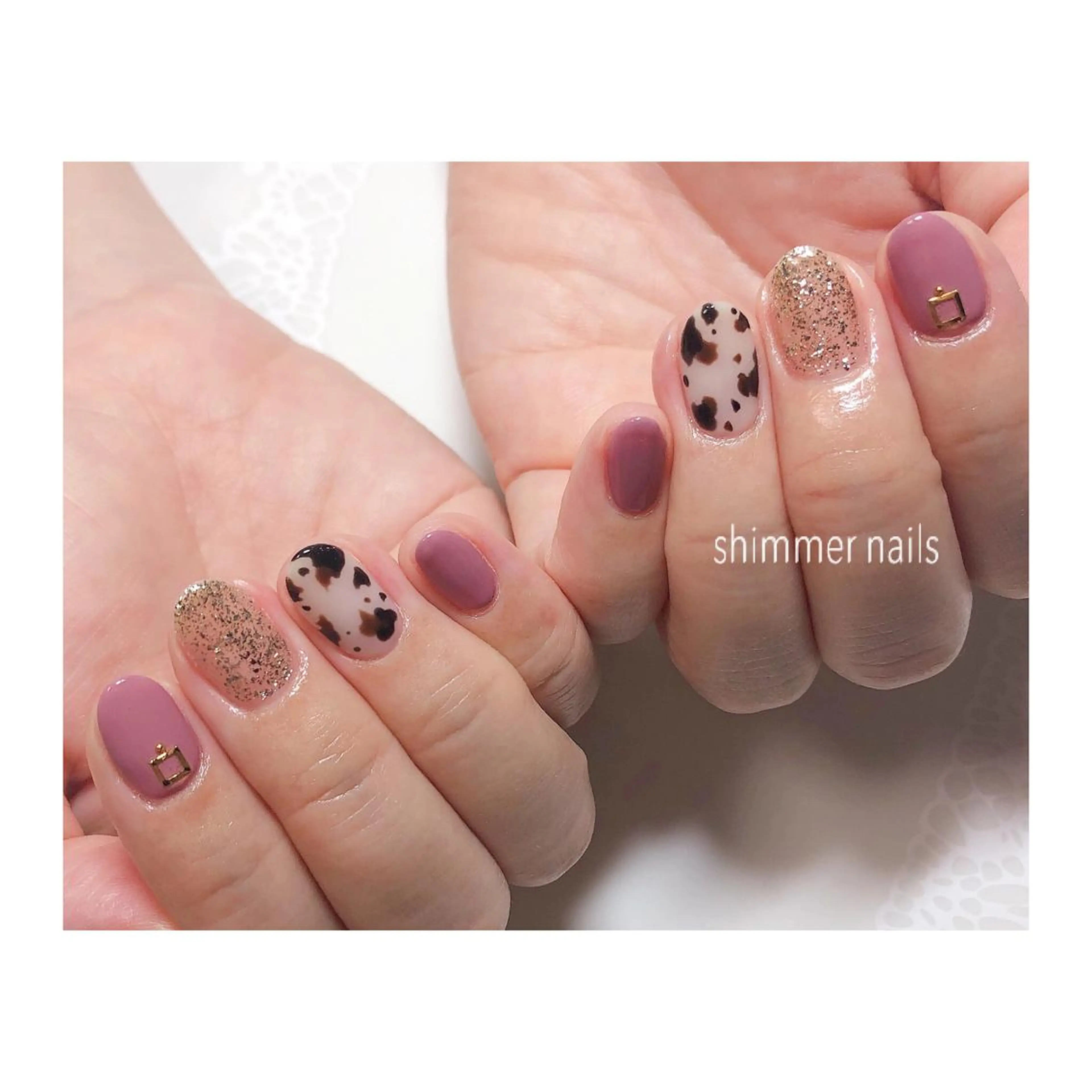 ネイル フットネイル shimmer nailsのネイルデザイン