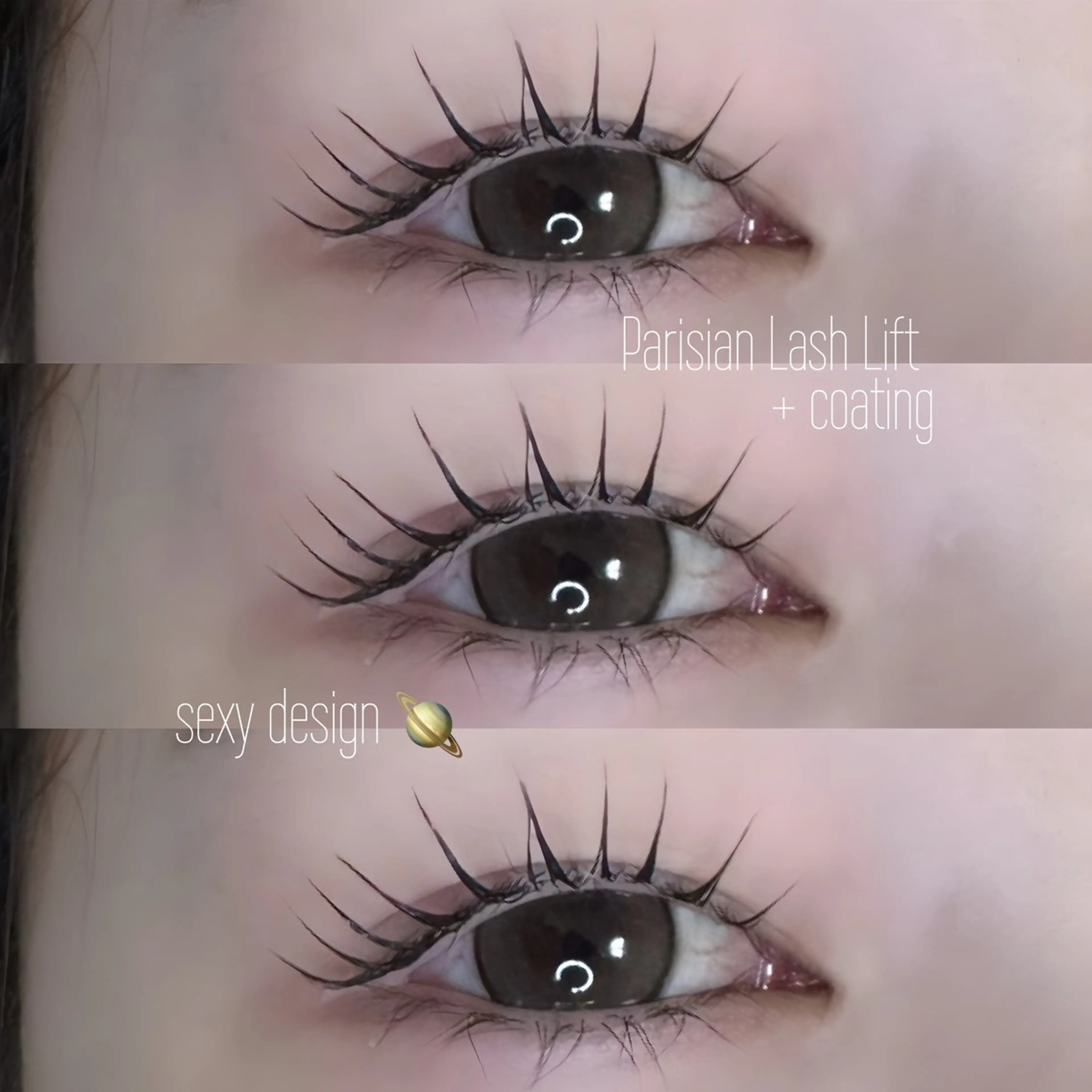 マツエク・マツパ Emi🎧/束感 パーマ/パリジェンヌのマツエク・マツパデザイン