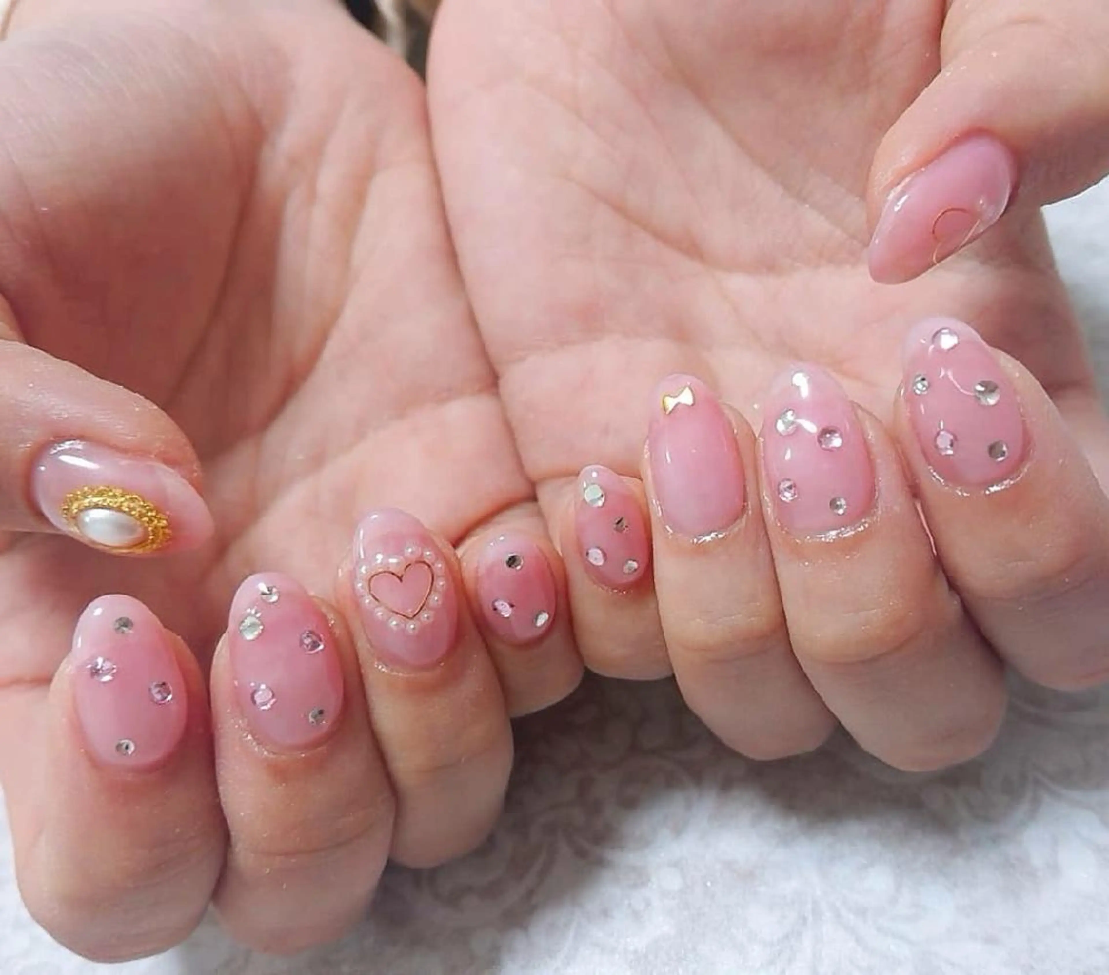 ネイル ハート JEWEL nailのネイルデザイン