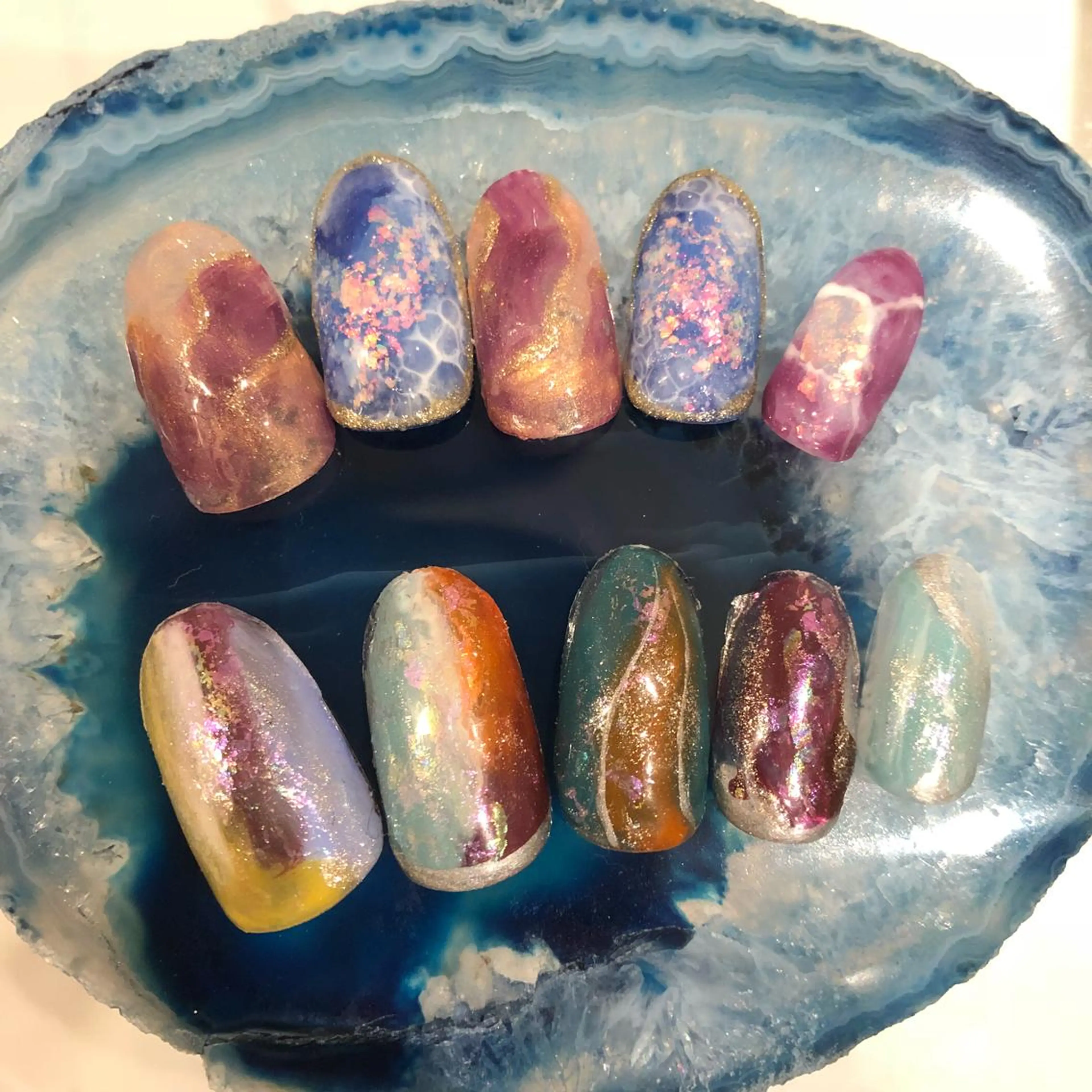 ネイル 駒月 明日香のネイルデザイン