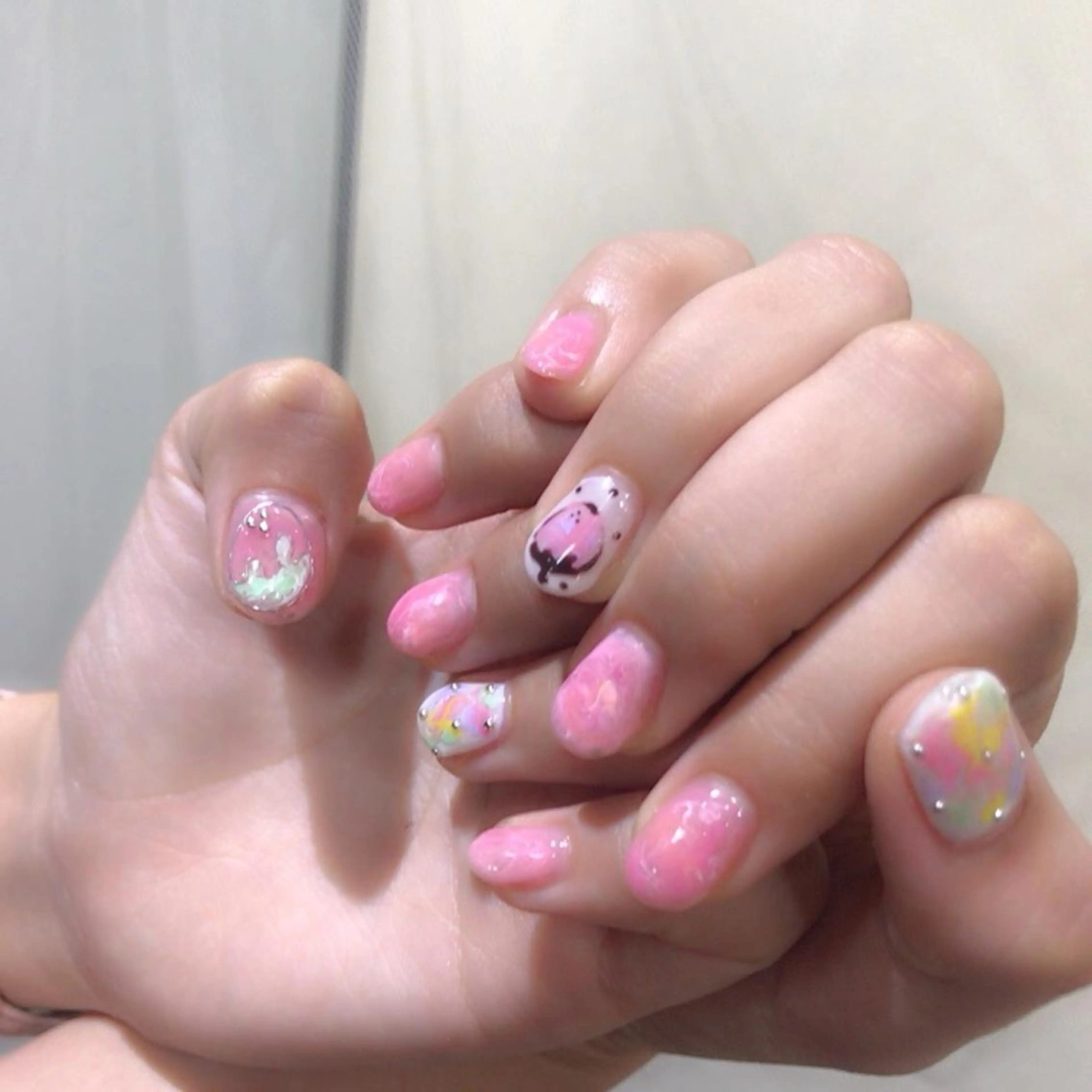 ネイル AOI✩⡱ y2kネイルのネイルデザイン