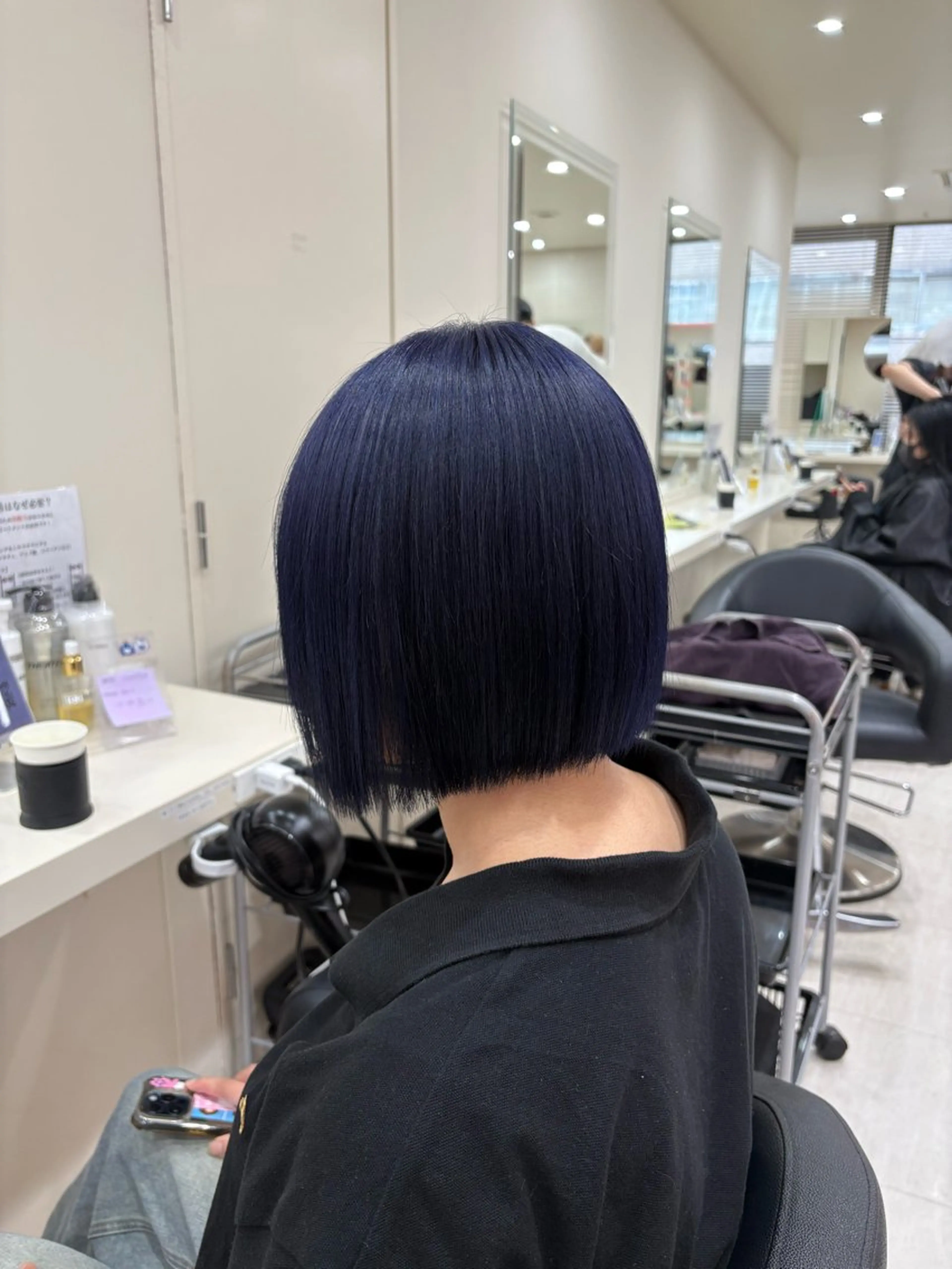 ミディアム カラー ヘアアレンジ ヘアカラー トリートメント 💟RINNA 艶カラー💟のヘアスタイル