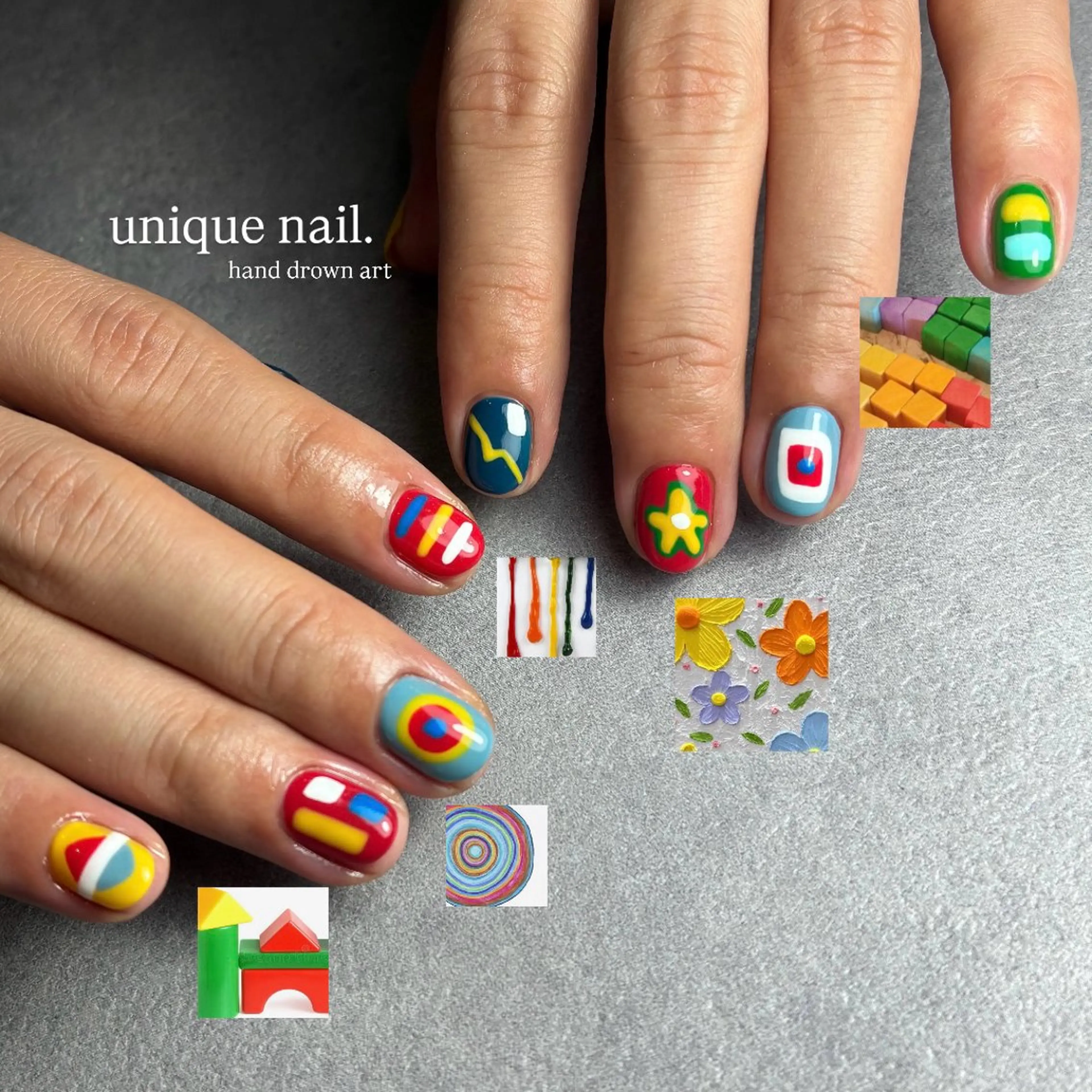 ネイル アートネイル メンズネイル Fumi ポップ/ナチュラルのネイルデザイン