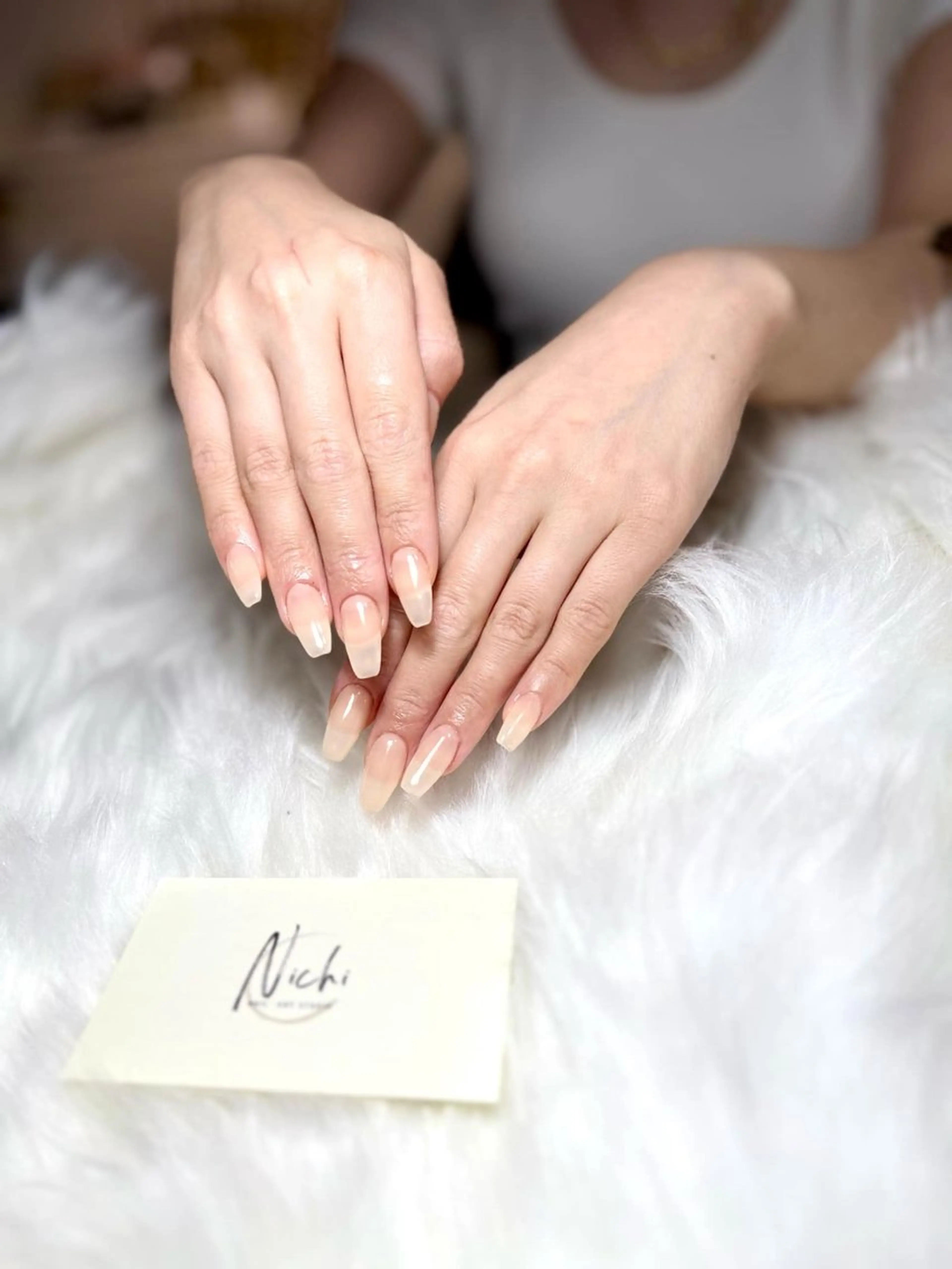 ネイル オーロラネイル チークネイル フットネイル フレンチネイル ジェルネイル Nichi Nailsのネイルデザイン