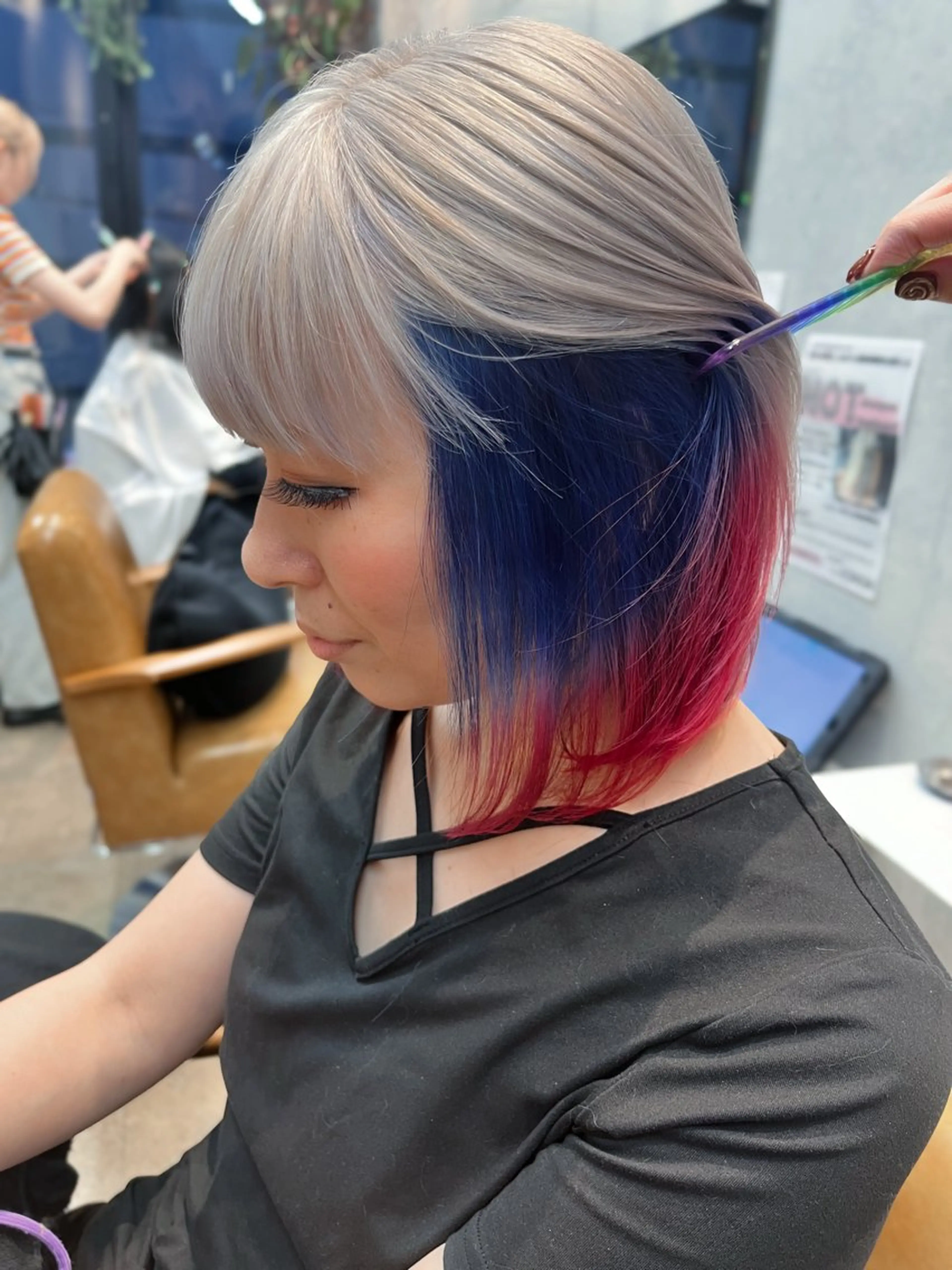 ミディアム ルーツカラー/ デザインカラー/井川のヘアスタイル