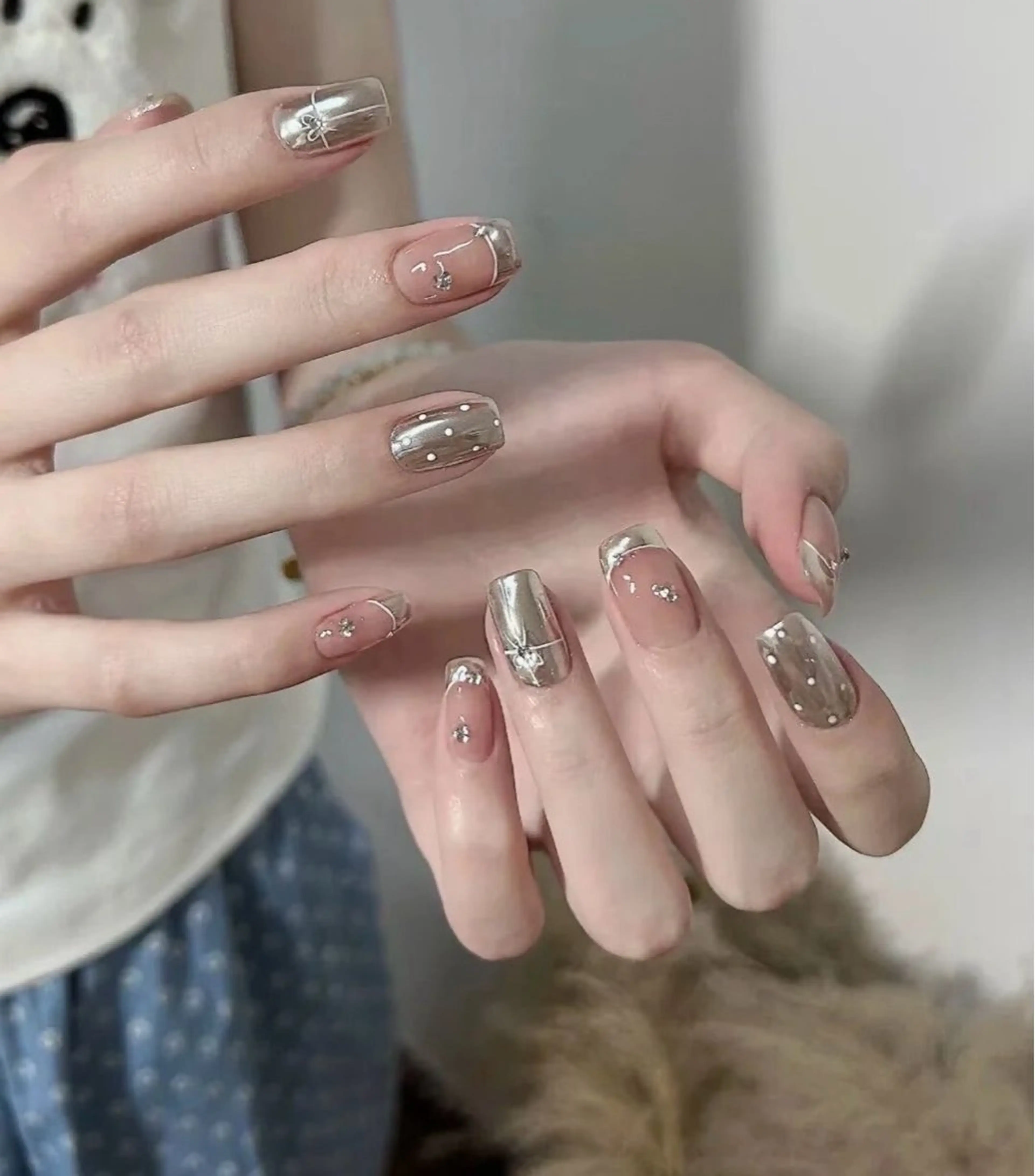 ネイル ETELUNA Nail 銀座店【パラジェル/フィルイン/チップスカルプ/マグネット/ニュアンス】所属・周 テイのネイルデザイン