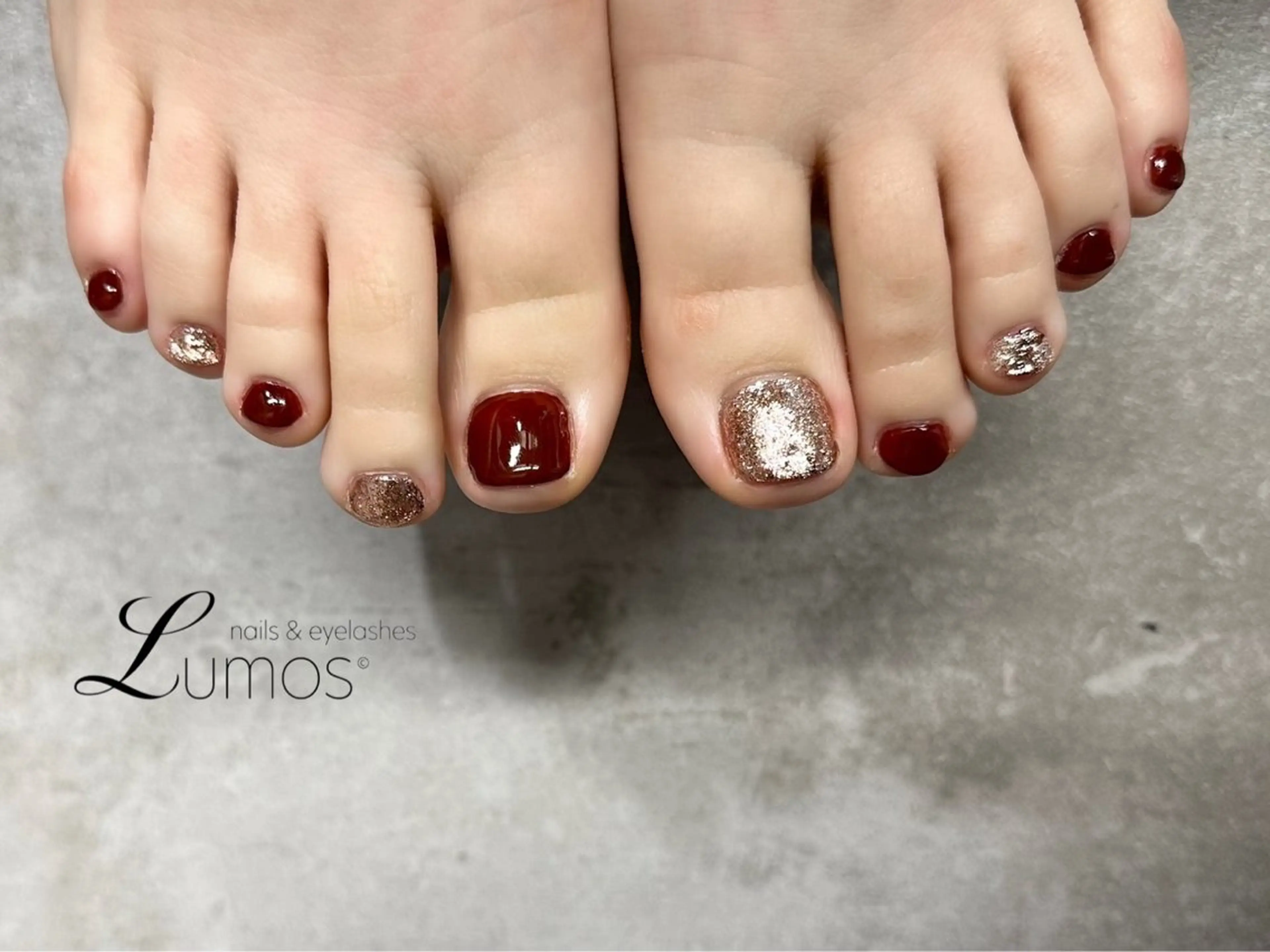 【フット】♡オフあり♡ワンカラー☁️の写真