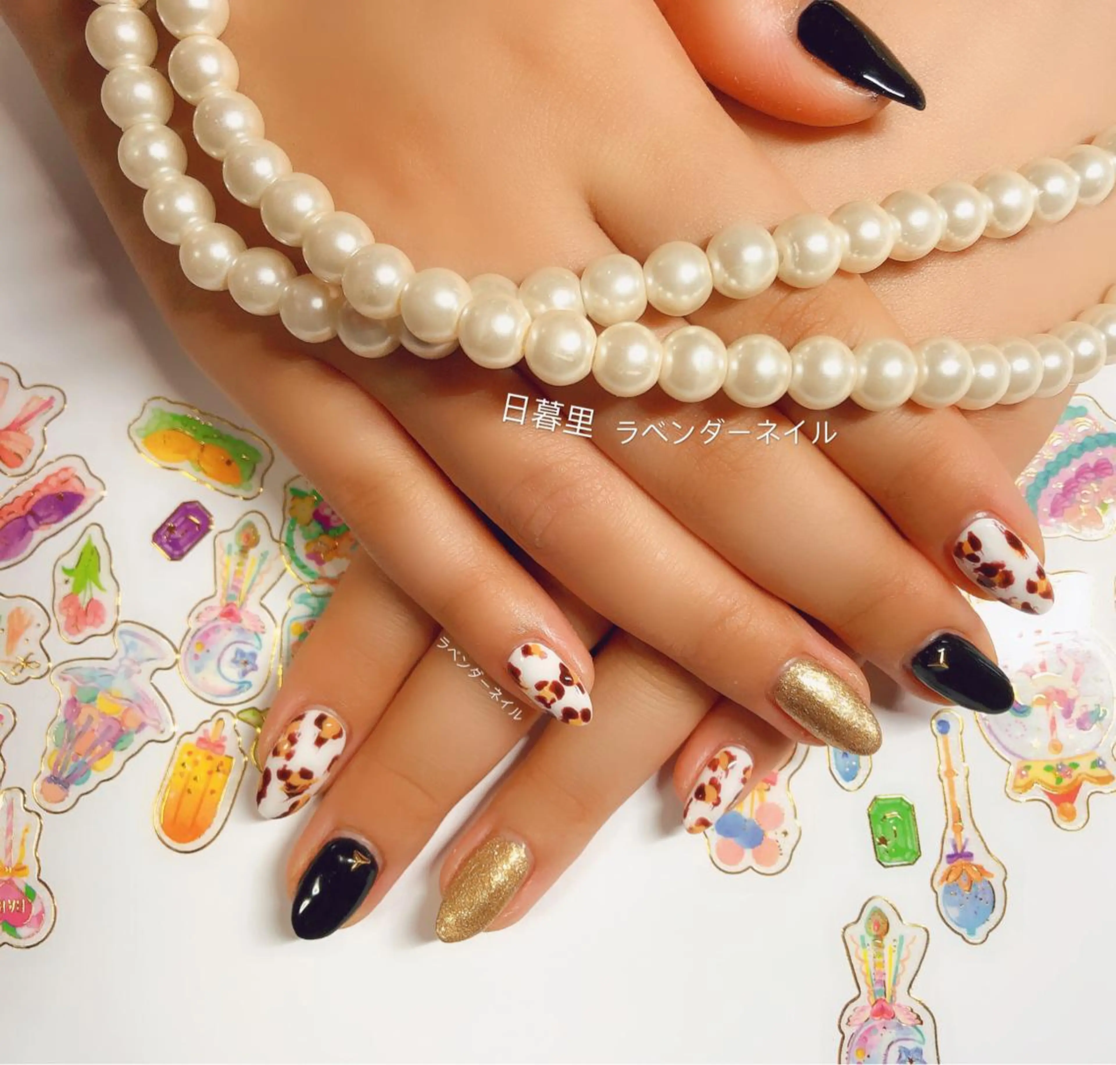 ネイル ラベンダー💖日暮里 ルル💖ネイルのネイルデザイン