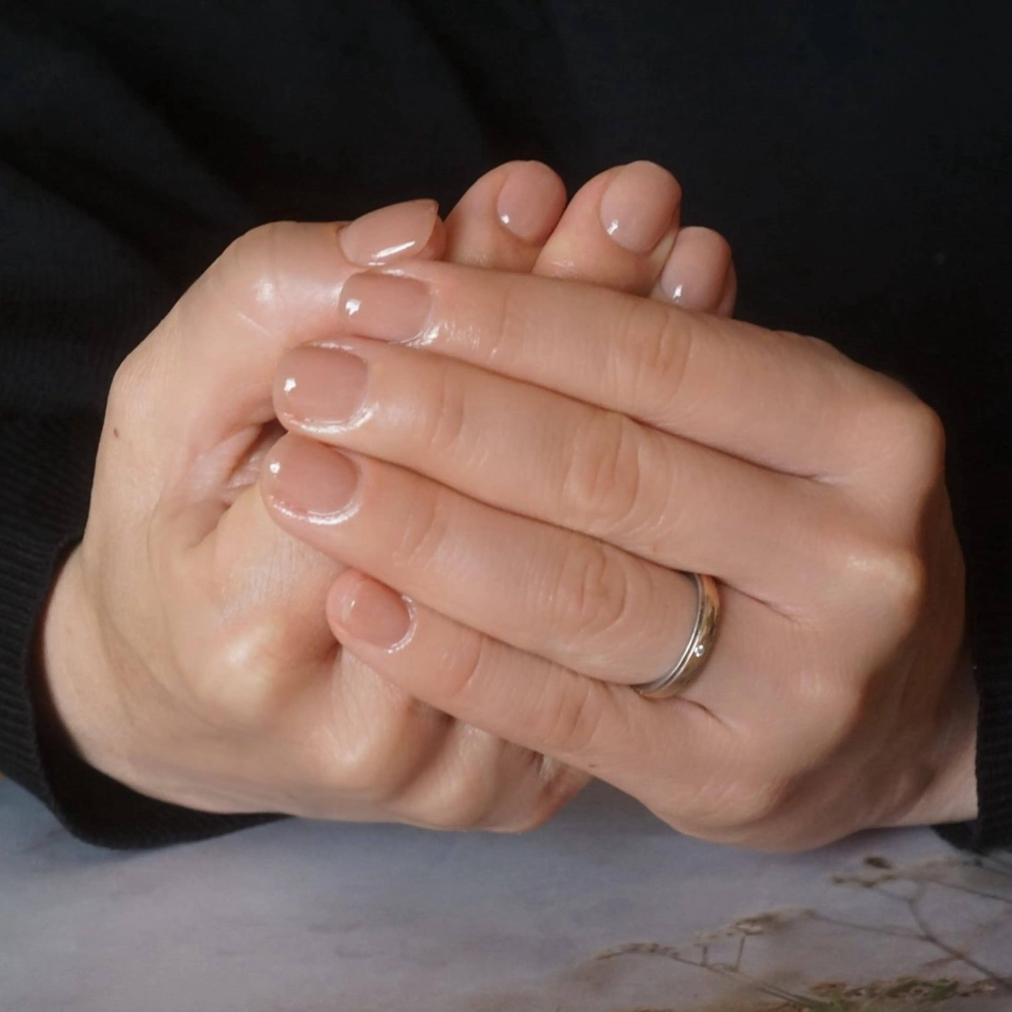 【サロン1番人気⟡.·】大人のための美爪ワンカラーの写真