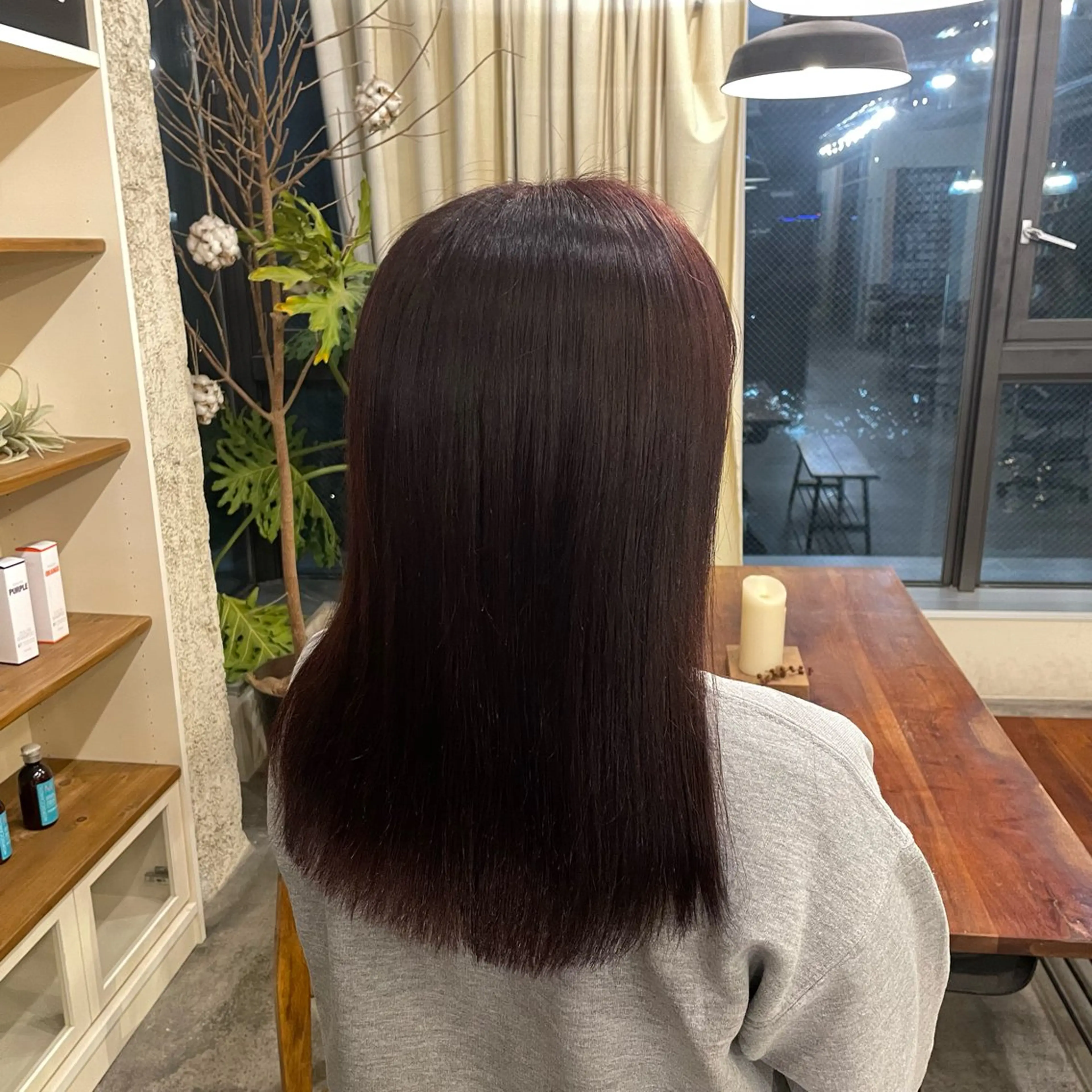 セミロング ヘアカラー トリートメント theBRIDGE/ 神谷ゆうなのヘアスタイル