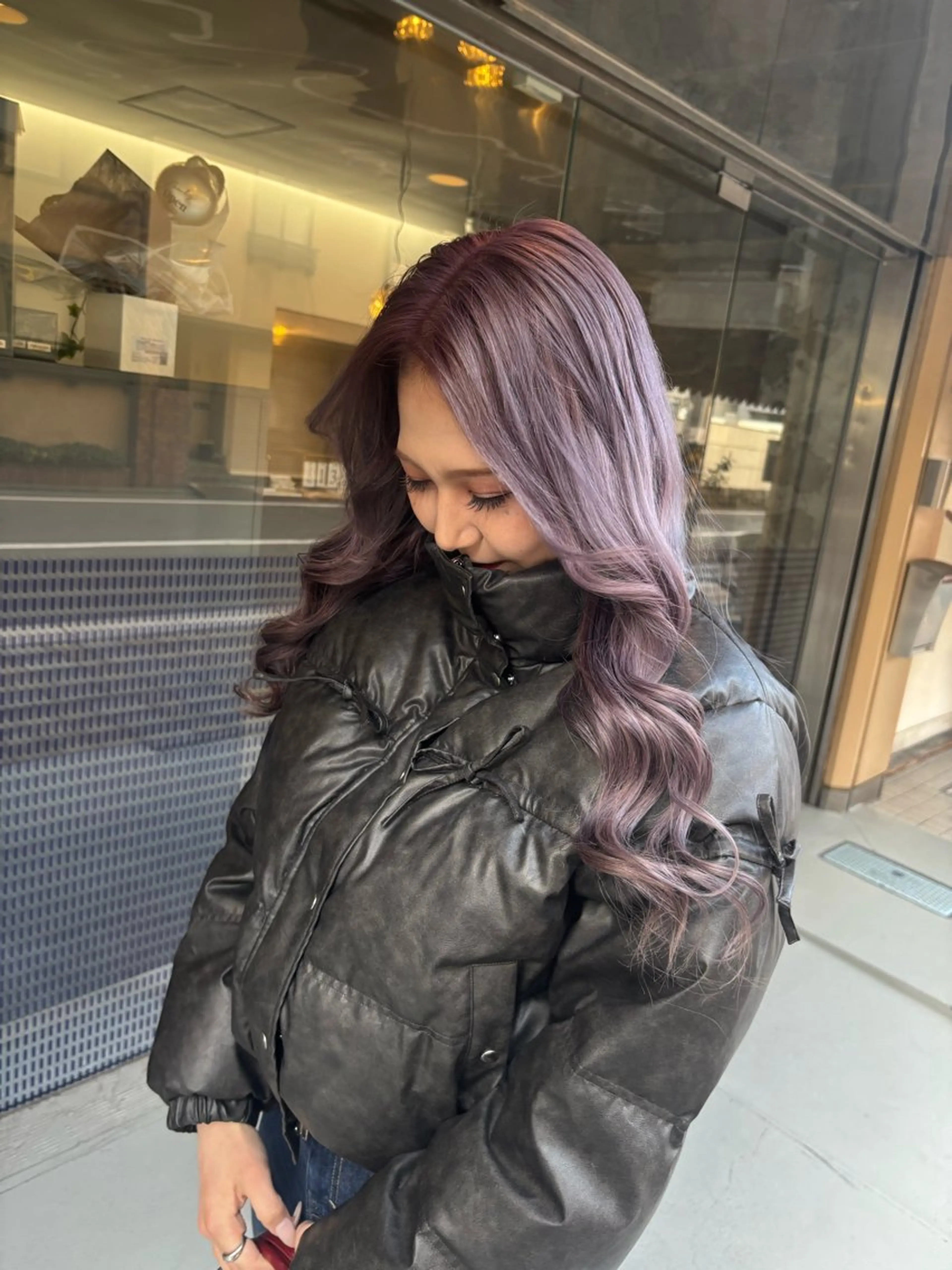 ロング ヘアカラー ギャル作る若ママ💓 hinayoのヘアスタイル