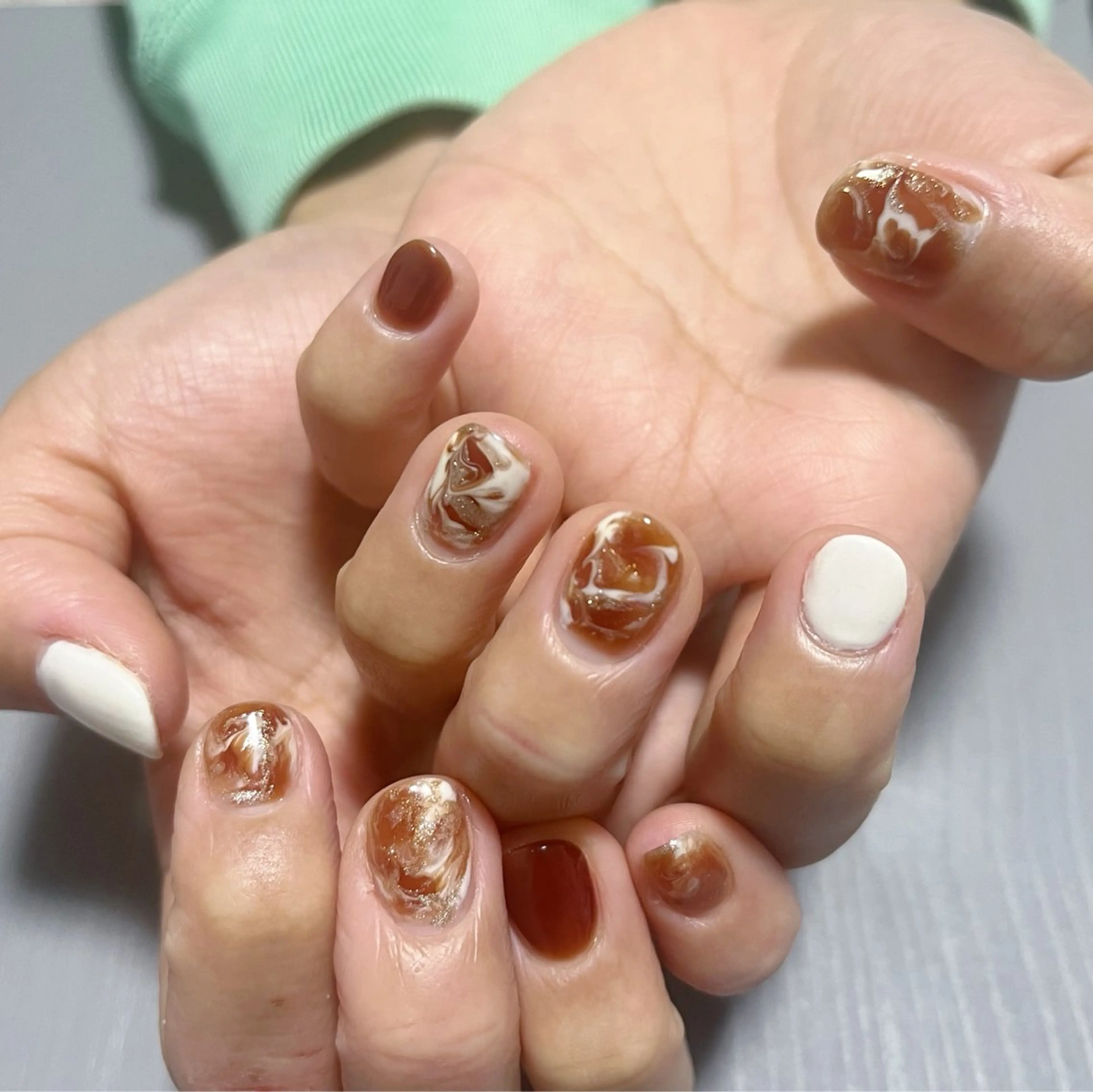 ネイル Protea きぬがわ らむのネイルデザイン