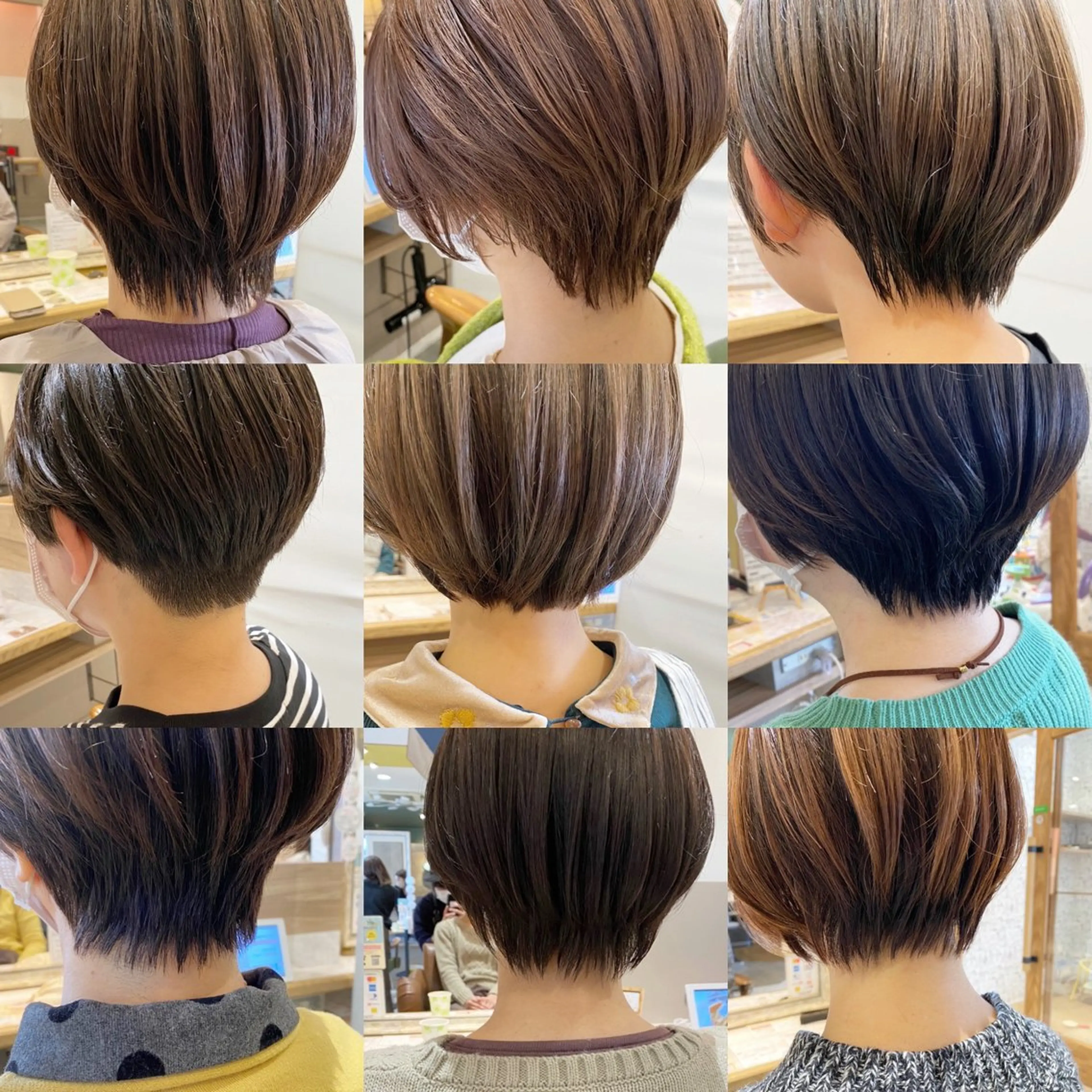 カット+カラー＋トリートメントの写真