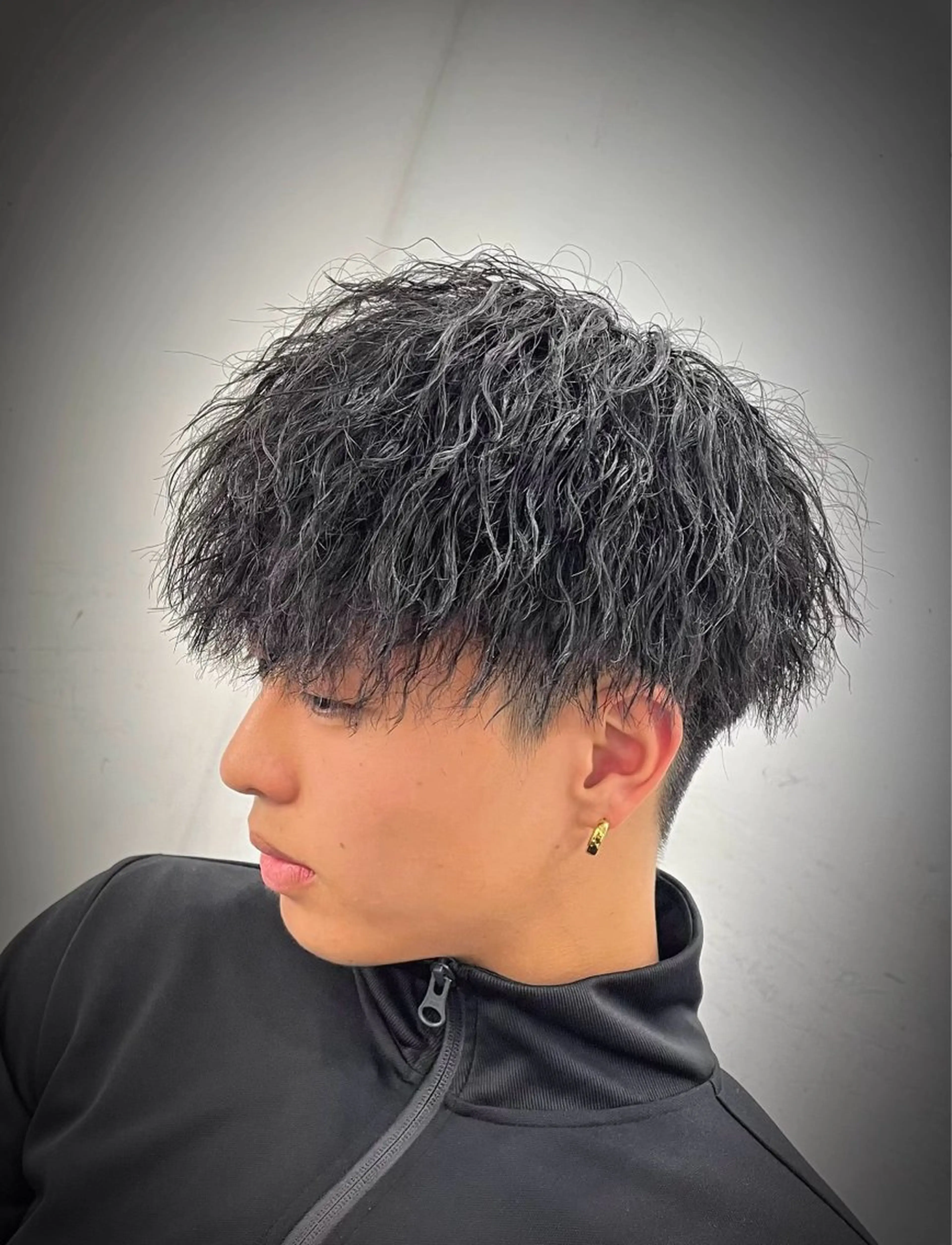 パーマ メンズ TORA【Li's /東大阪布施美容室】のヘアスタイル