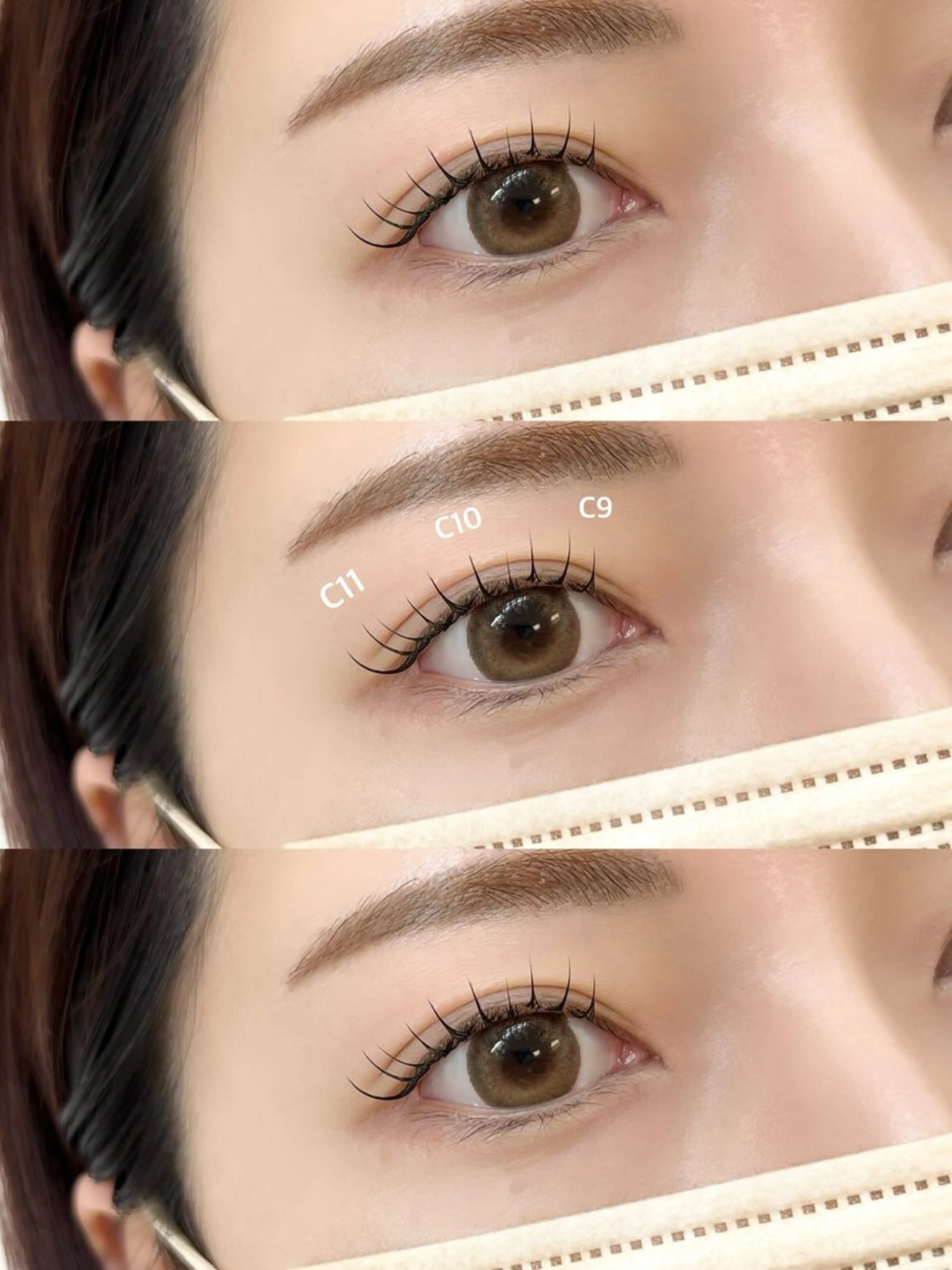 マツエク・マツパ FIORE フィオレ 大門 浜松町のマツエク・マツパデザイン