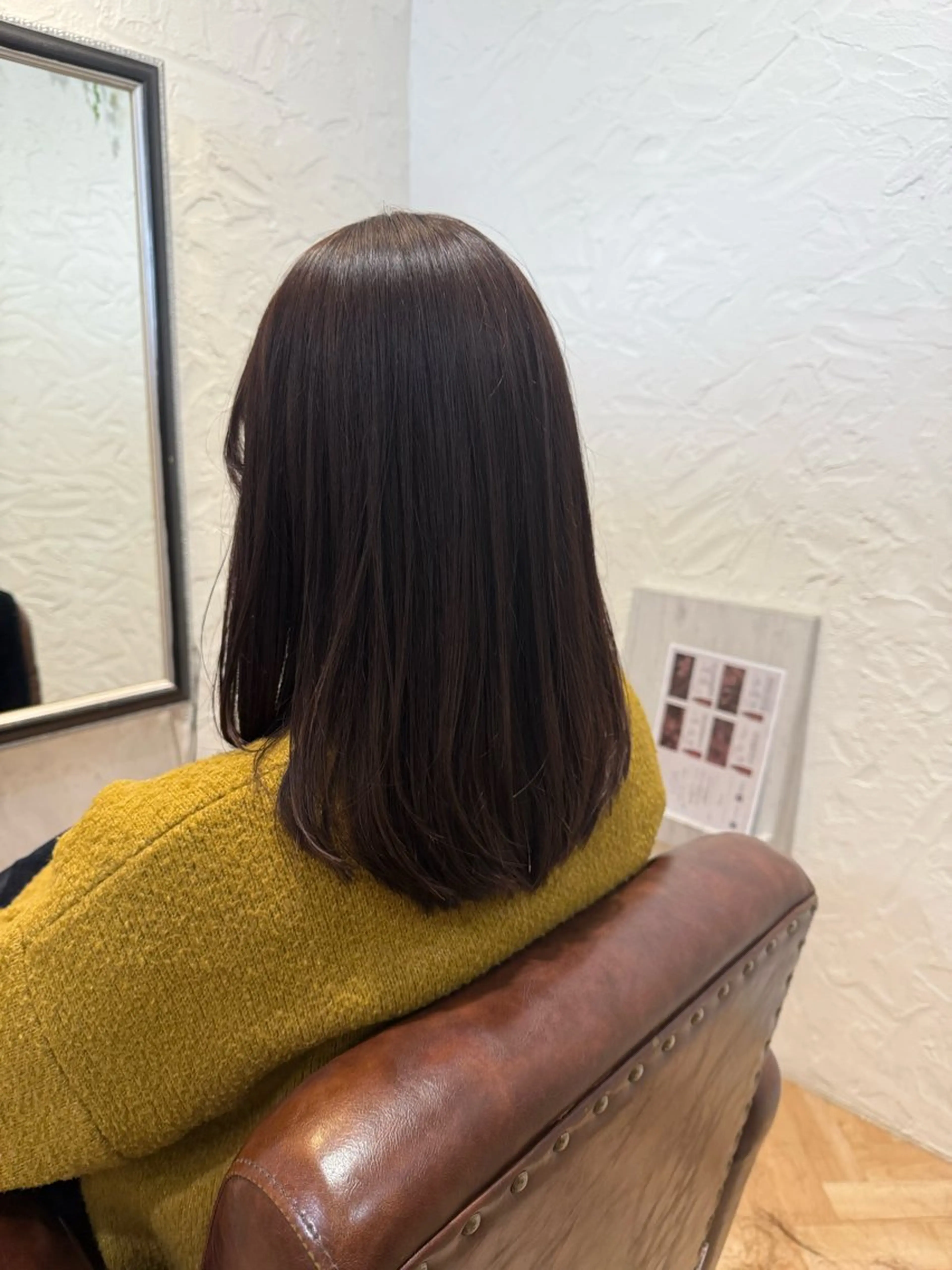 セミロング レイヤーカット ローレイヤー hair salon  CAMON.所属・仙台/camon/ airiのヘアスタイル