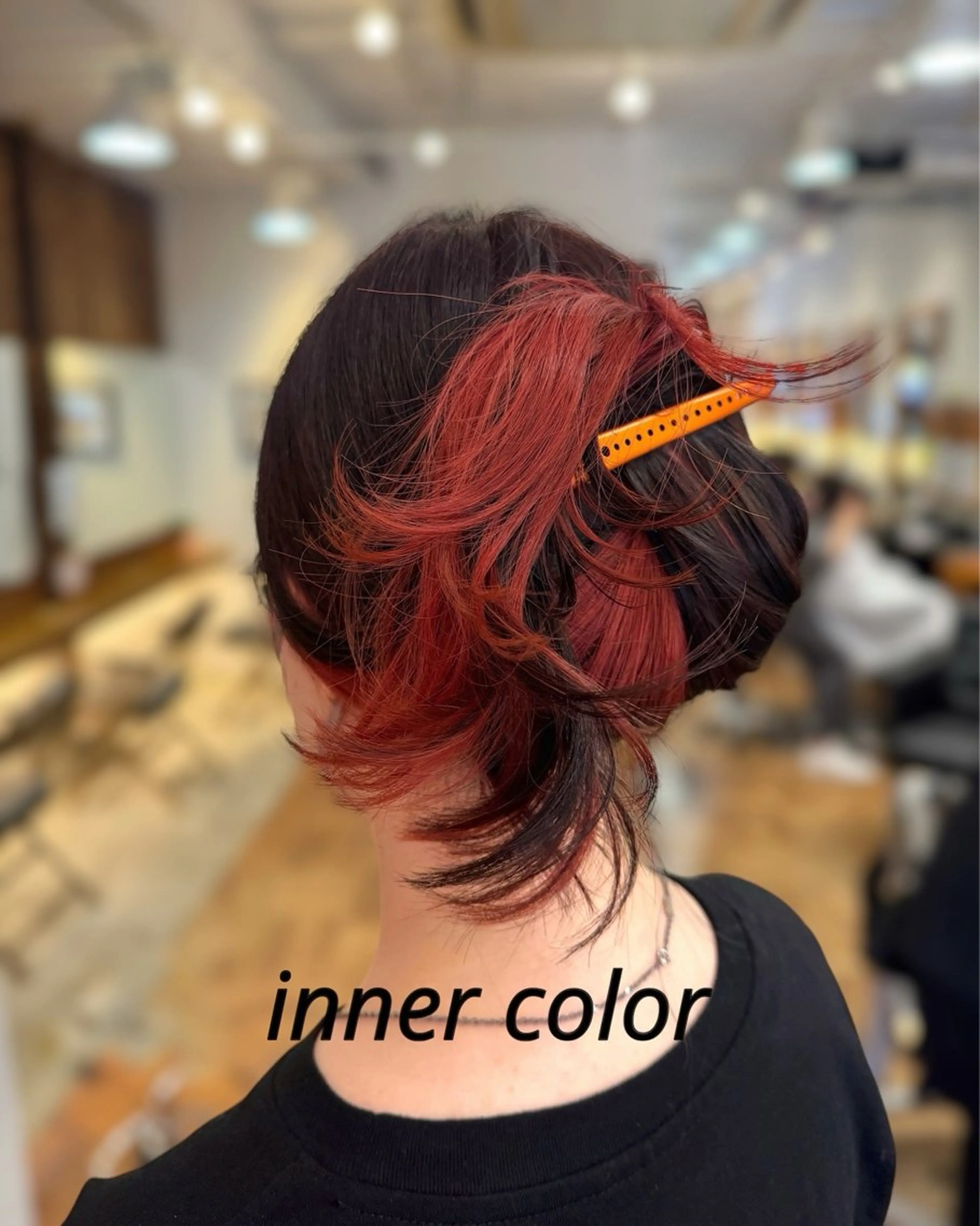 ロング カラー ヘアアレンジ 高橋胡桃🪽 ディレクターのヘアスタイル