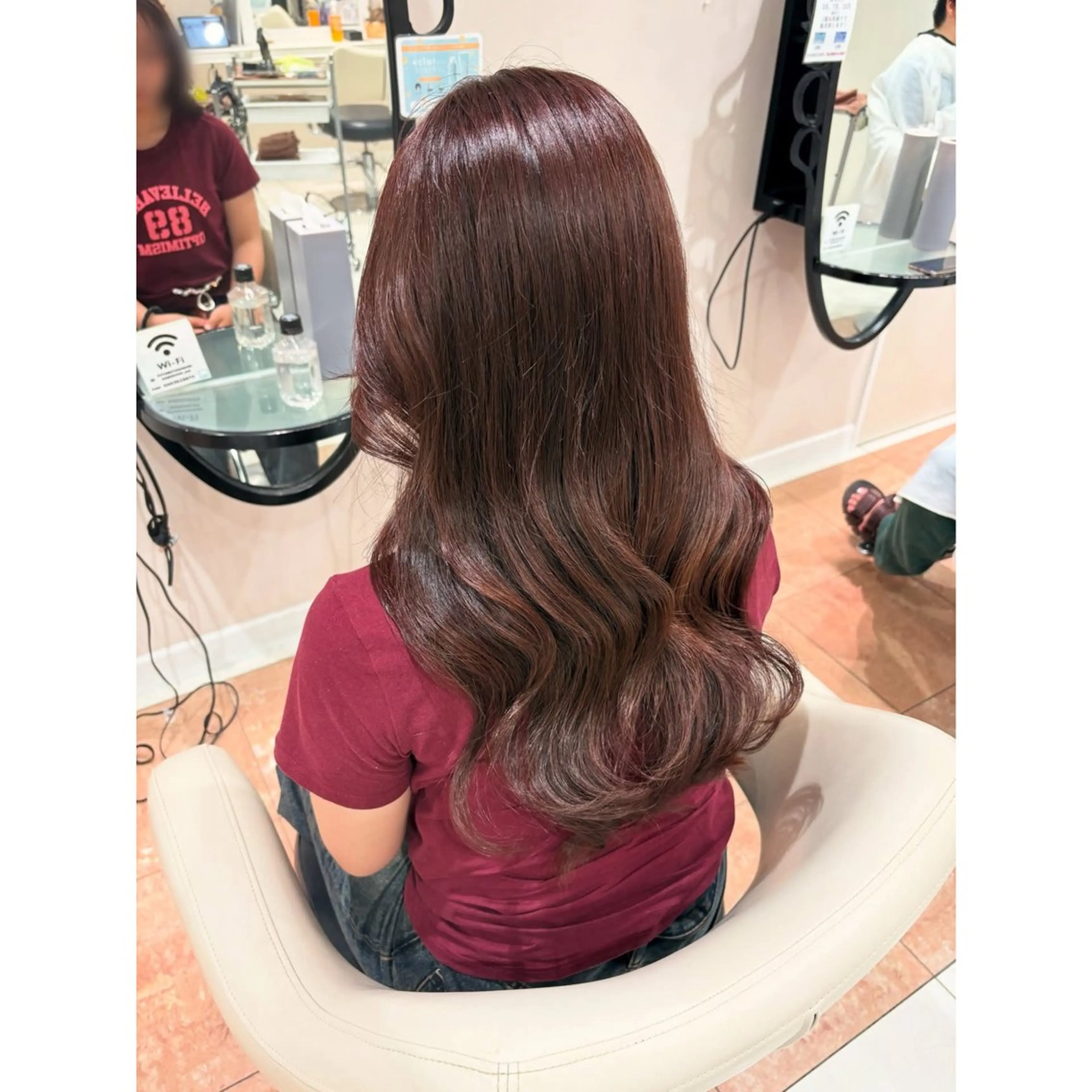 ロング カラー 韓国ヘア 🎀中川綾乃🎀のヘアスタイル