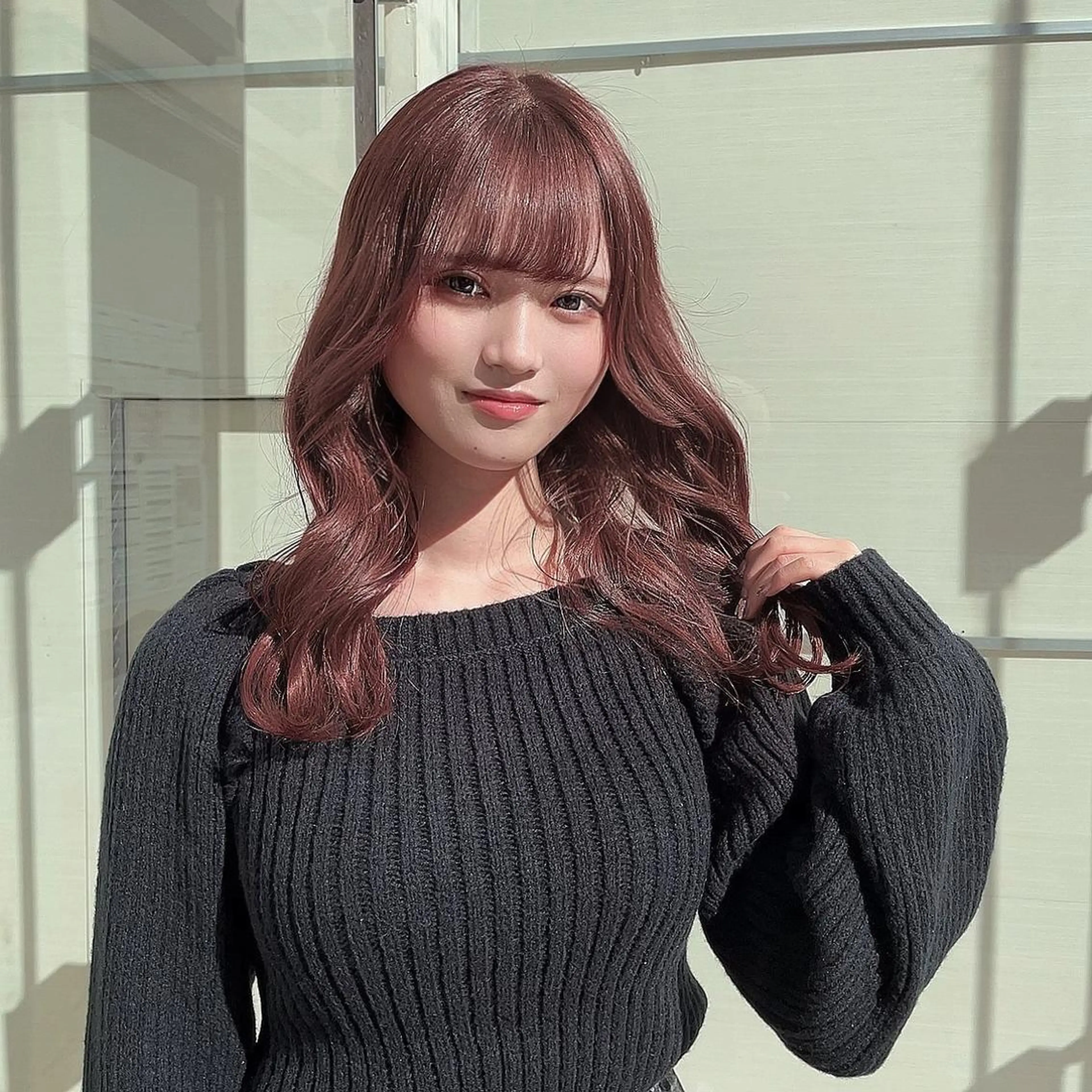 ミディアム カット ヘアカラー トリートメント サロウィン新宿三丁目East所属・💕冬モテ×上品色気 モテヘア💕山田航介のヘアスタイル