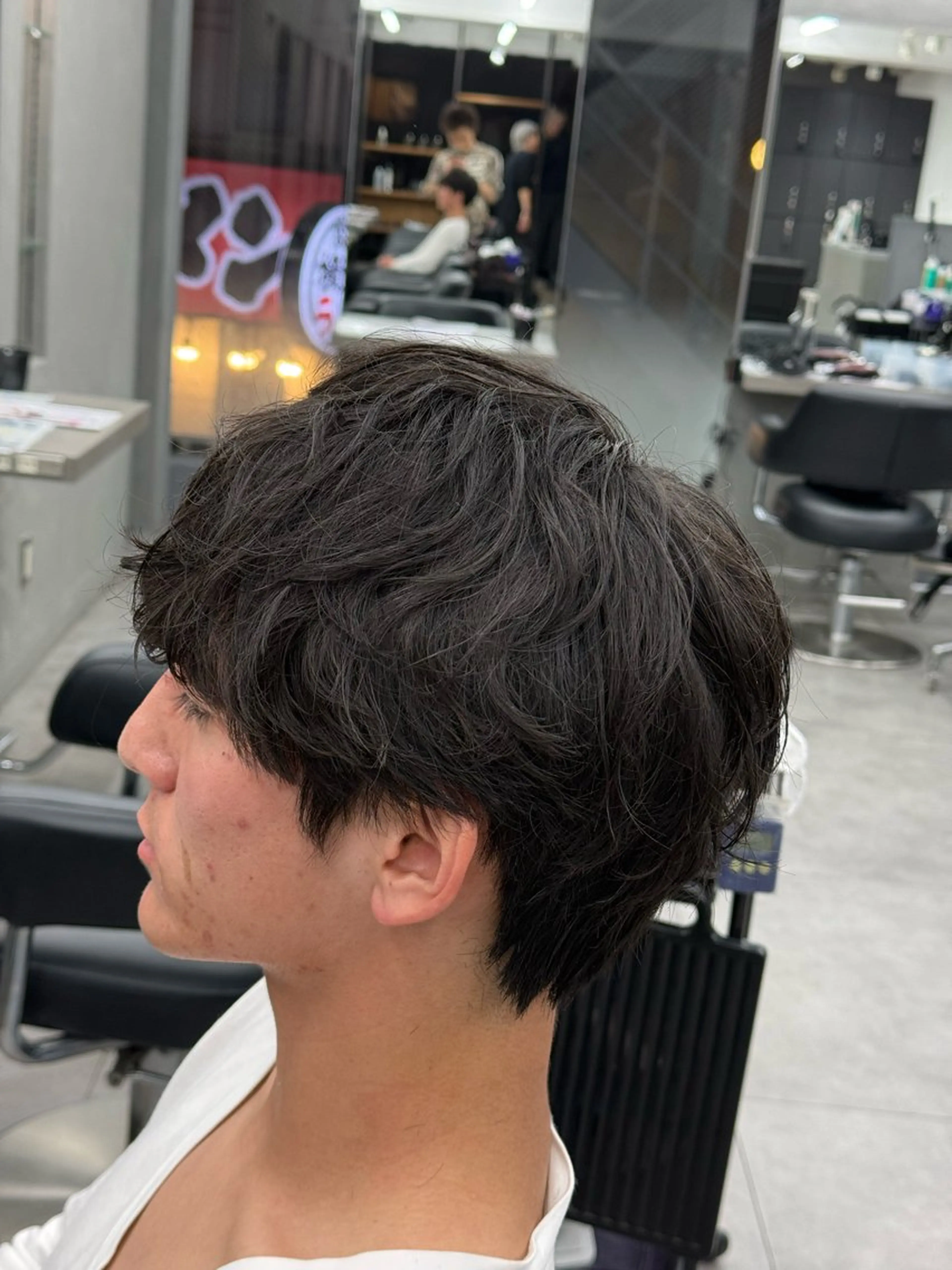 パーマ パーマ OVARL/ トワ/メンズパーマのヘアスタイル