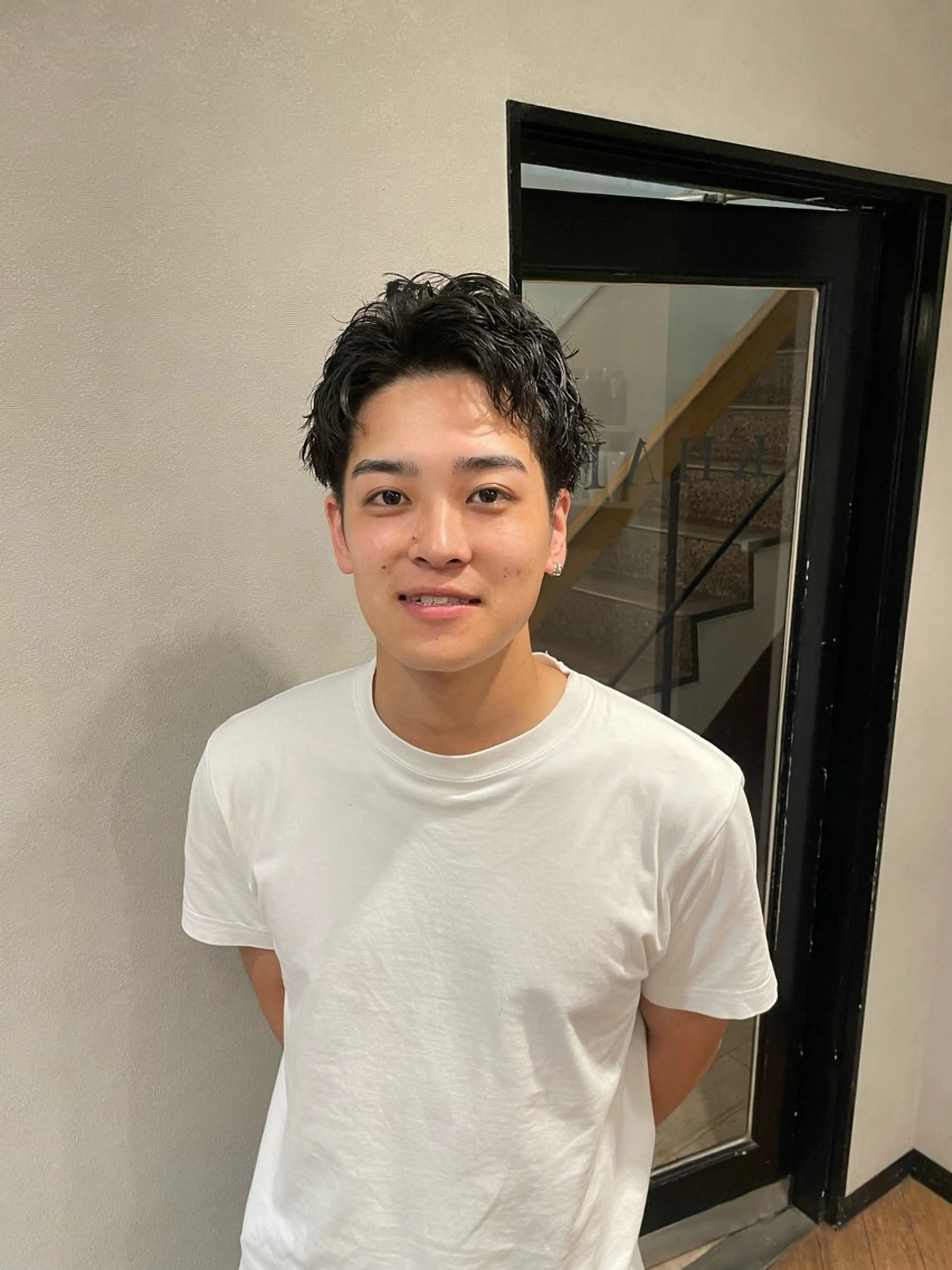 メンズ カット Rena/ショート /ワンホンヘアのヘアスタイル