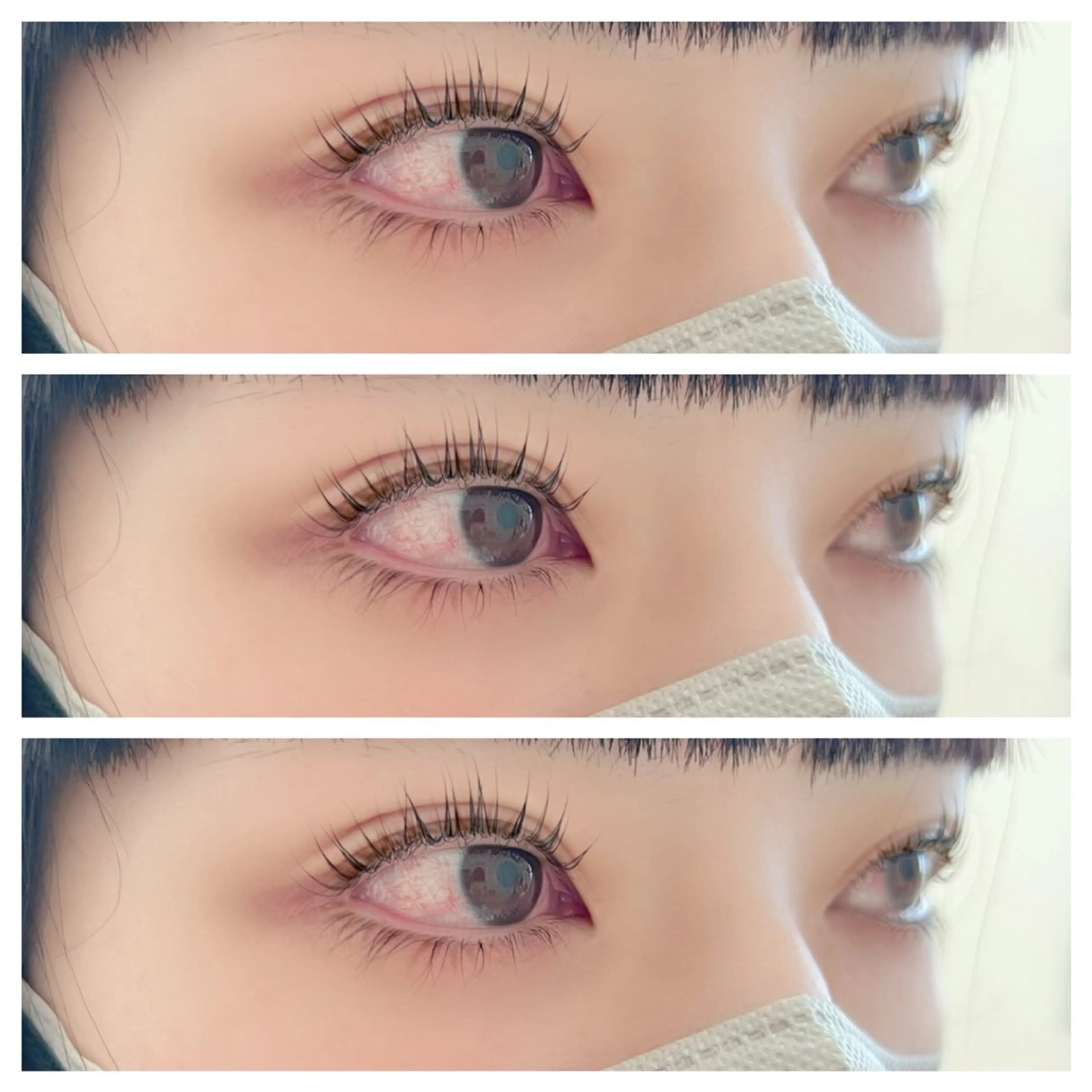 マツエク・マツパ 束感まつ毛 韓国風マツエク パリジェンヌラッシュリフト Like me*** eyelashのマツエク・マツパデザイン