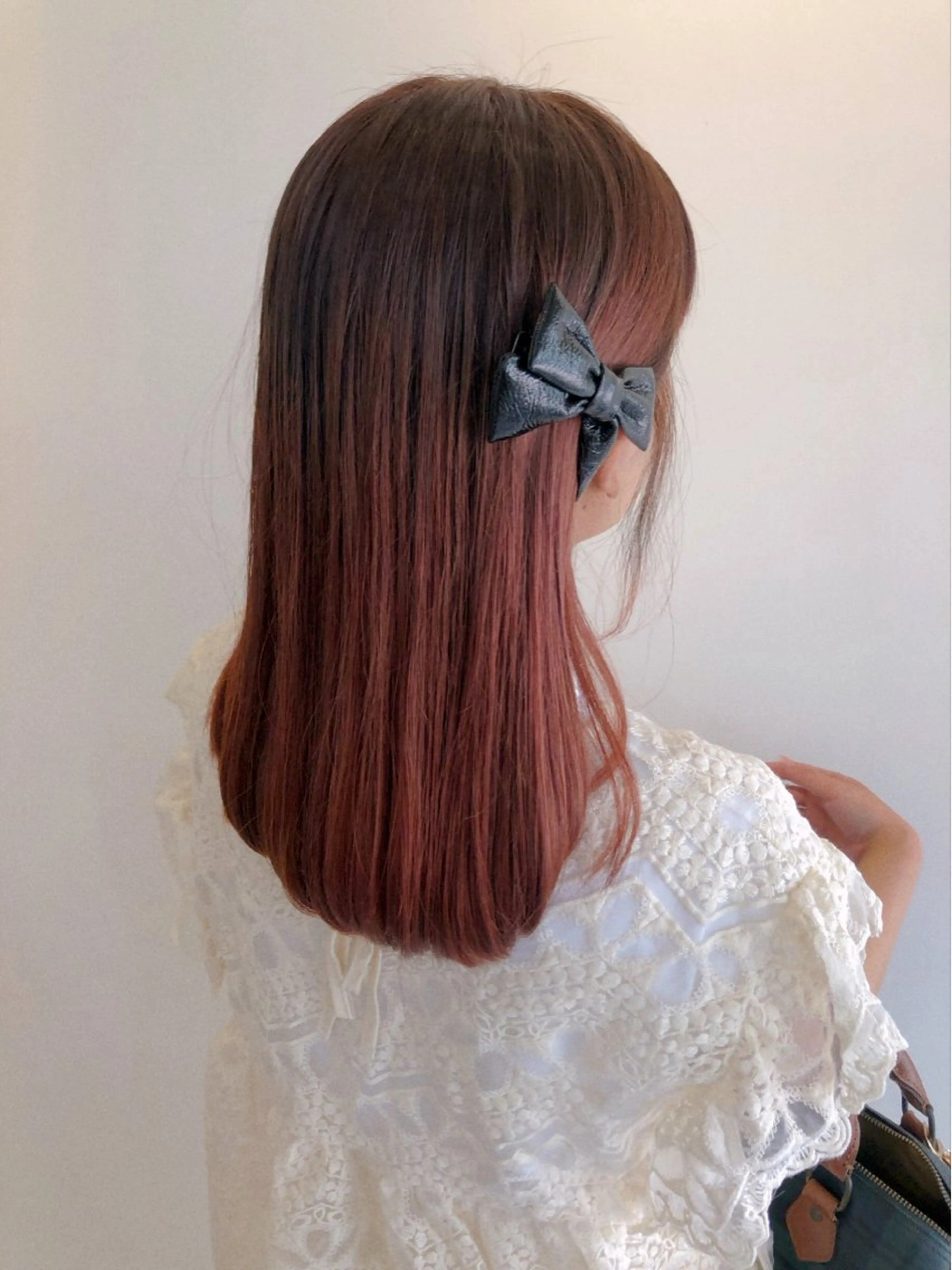 セミロング カラー メンズも◎ 北澤みさきのヘアスタイル