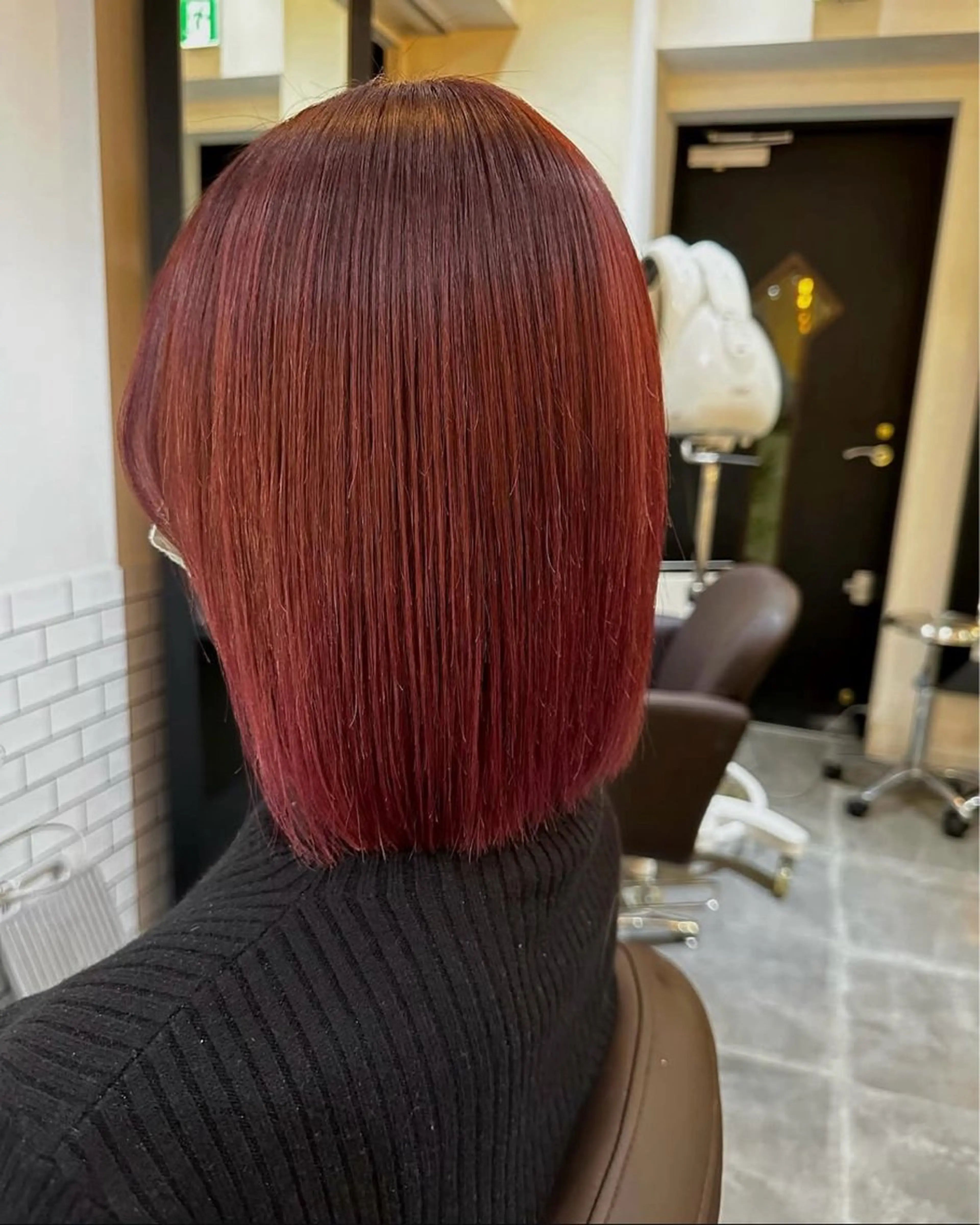 ミディアム カラー ヘアカラー トリートメント 似合わせカラー 🐣ひなた🐣のヘアスタイル