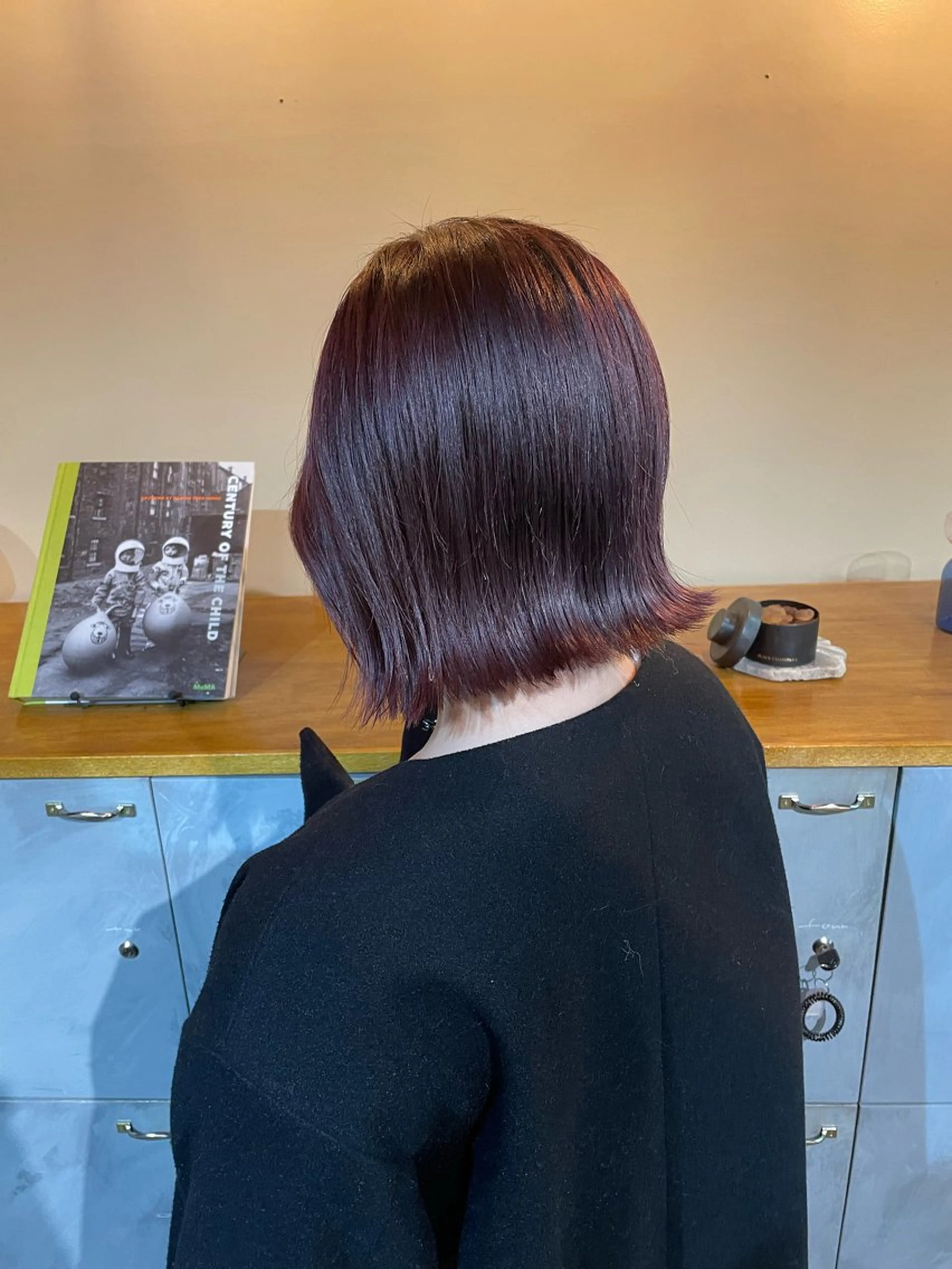 ショート カラー カット ヘアカラー トリートメント Ms.CHARM【ミズチャーム】所属・韓国/レイヤーカット 顔周り/廣瀬達哉のヘアスタイル