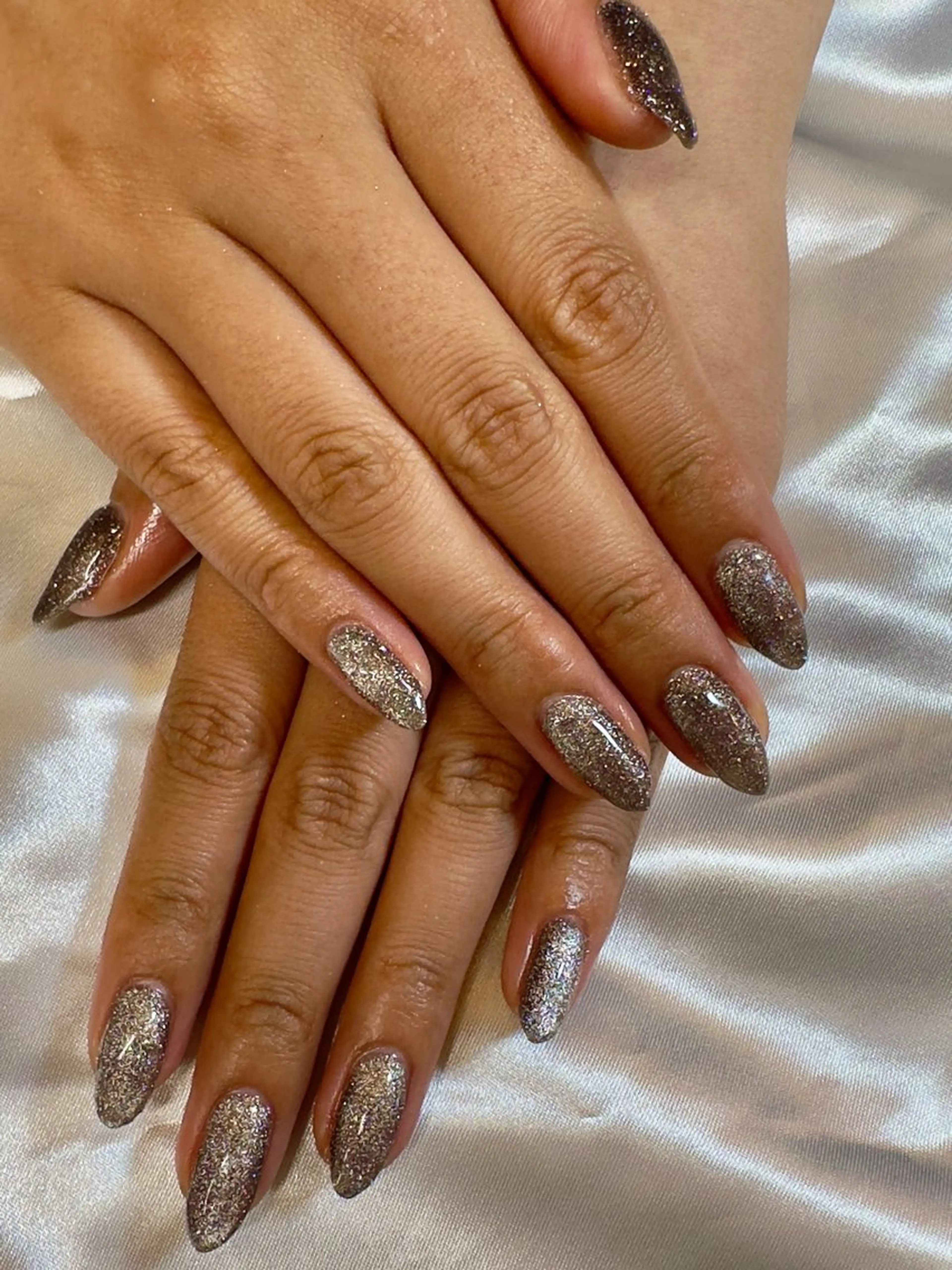 ネイル フラッシュネイル フラッシュマグ マグネットネイル ハンドネイル nails alien Cのネイルデザイン