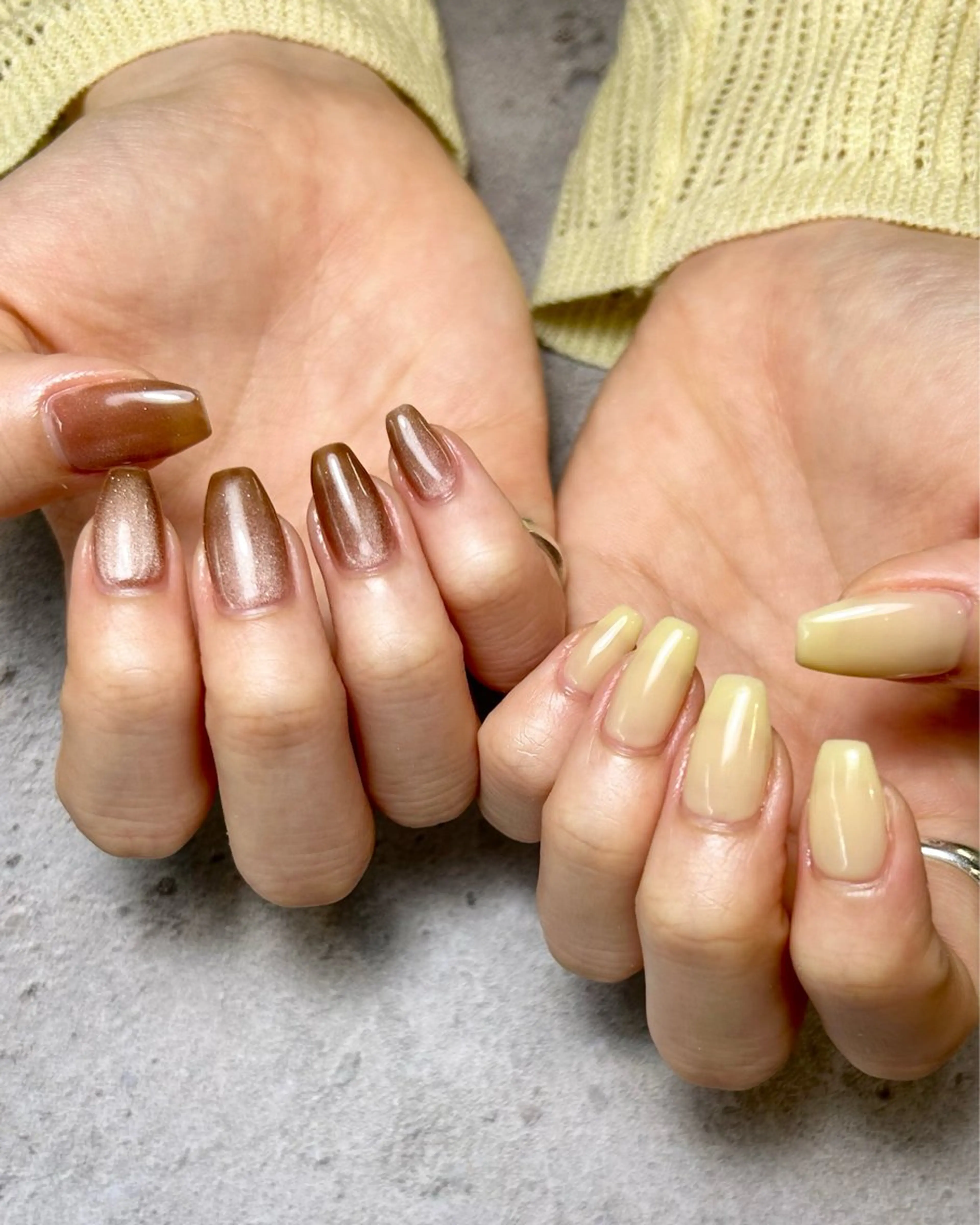 ネイル 持ち込み ハンドネイル Reflection marikoのネイルデザイン