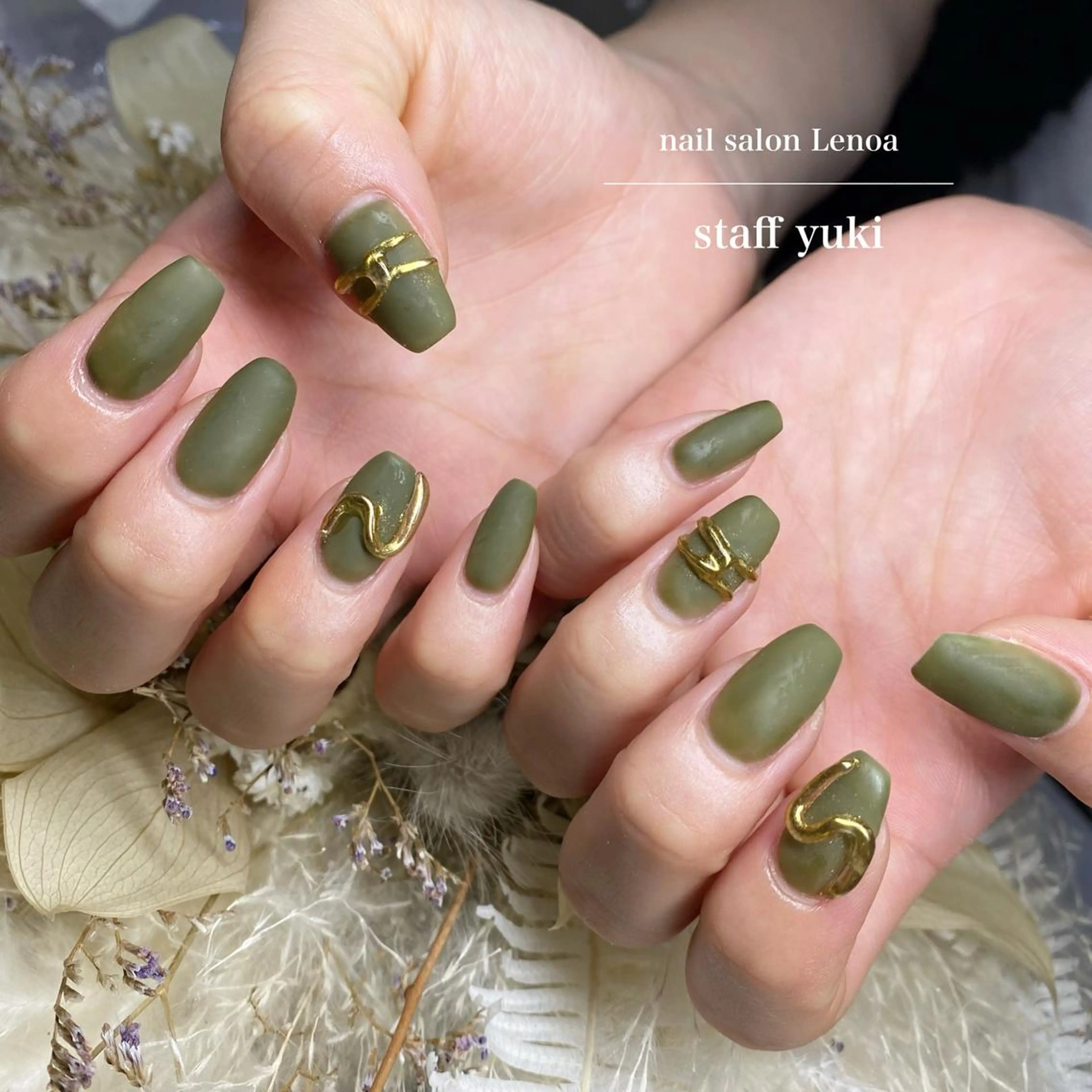 ネイル ハンドネイル Lenoa Yukiのネイルデザイン