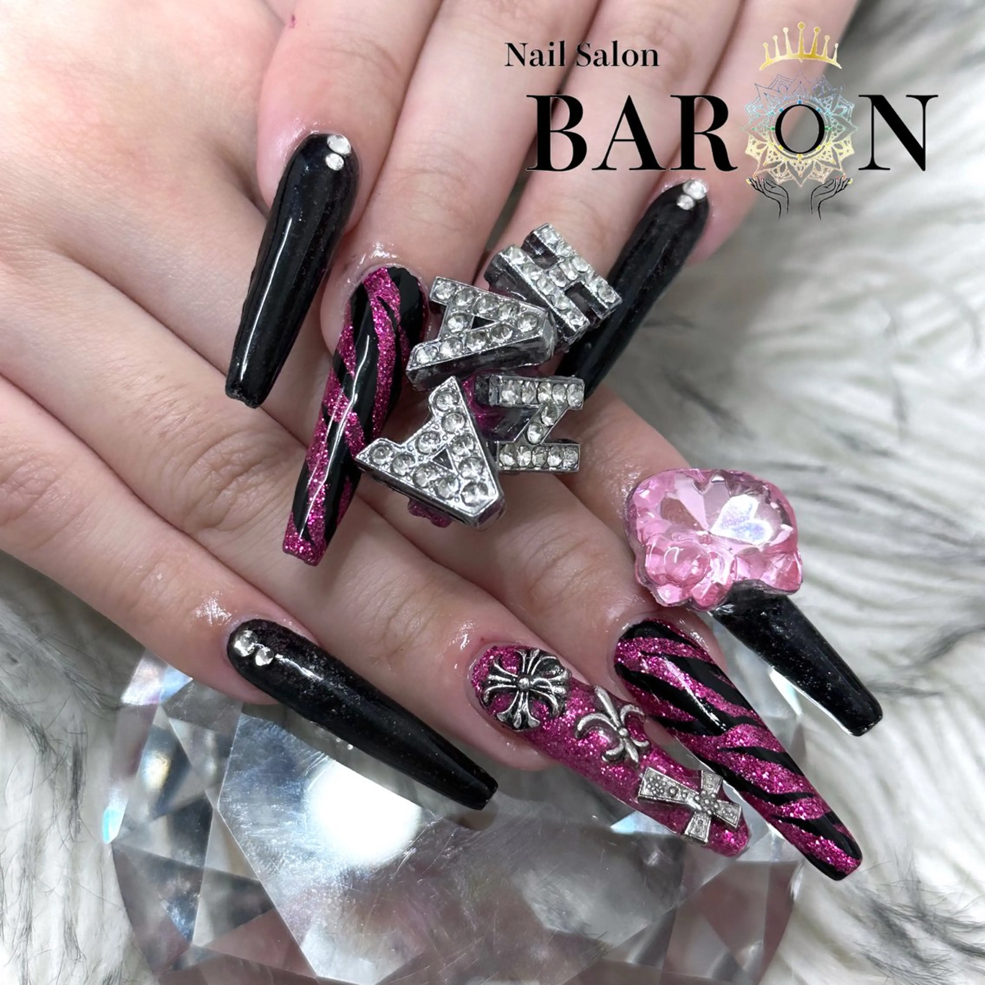 ネイル ♕BARON♕ SAYAのネイルデザイン