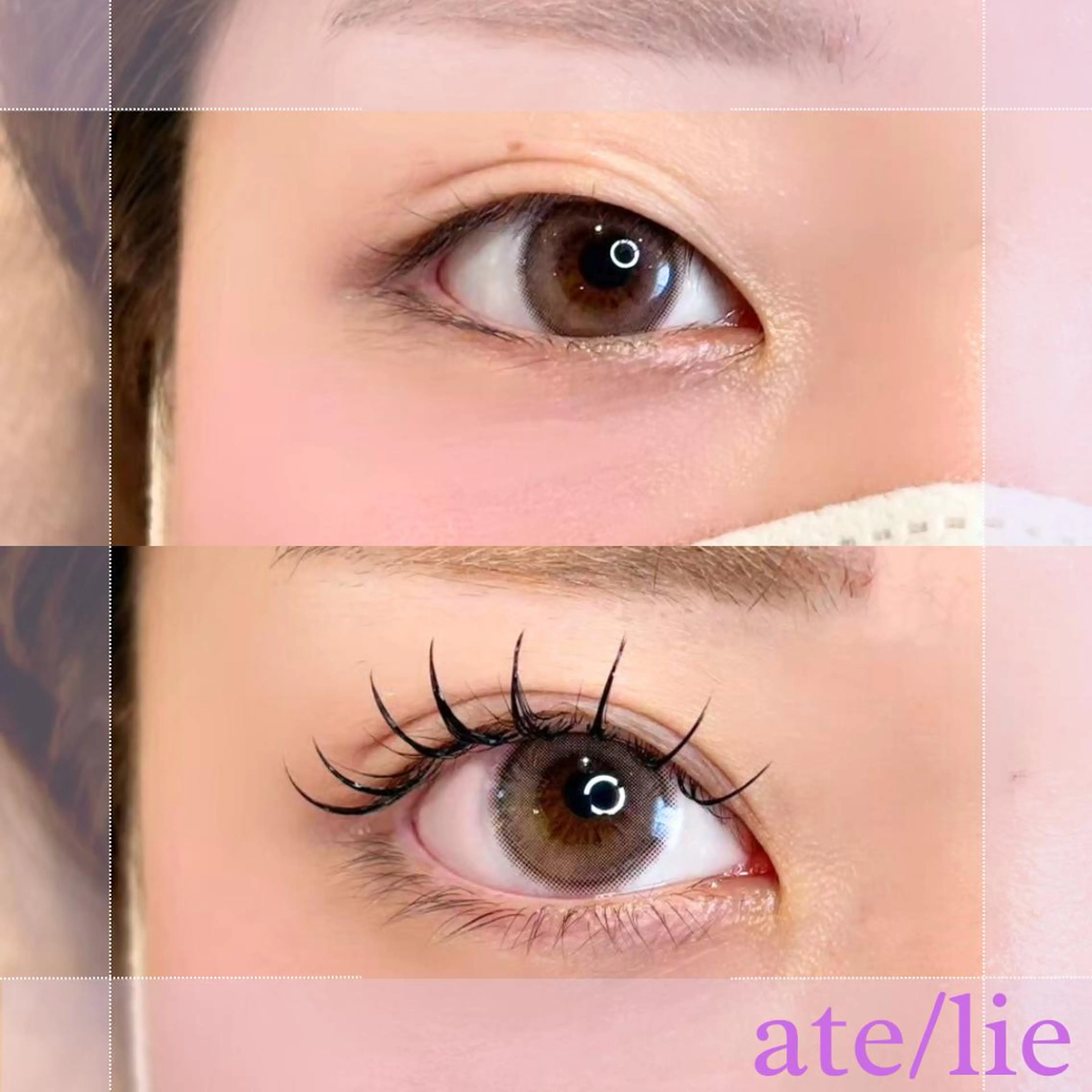 マツエク・マツパ マツエク ate/lie アテリアのマツエク・マツパデザイン