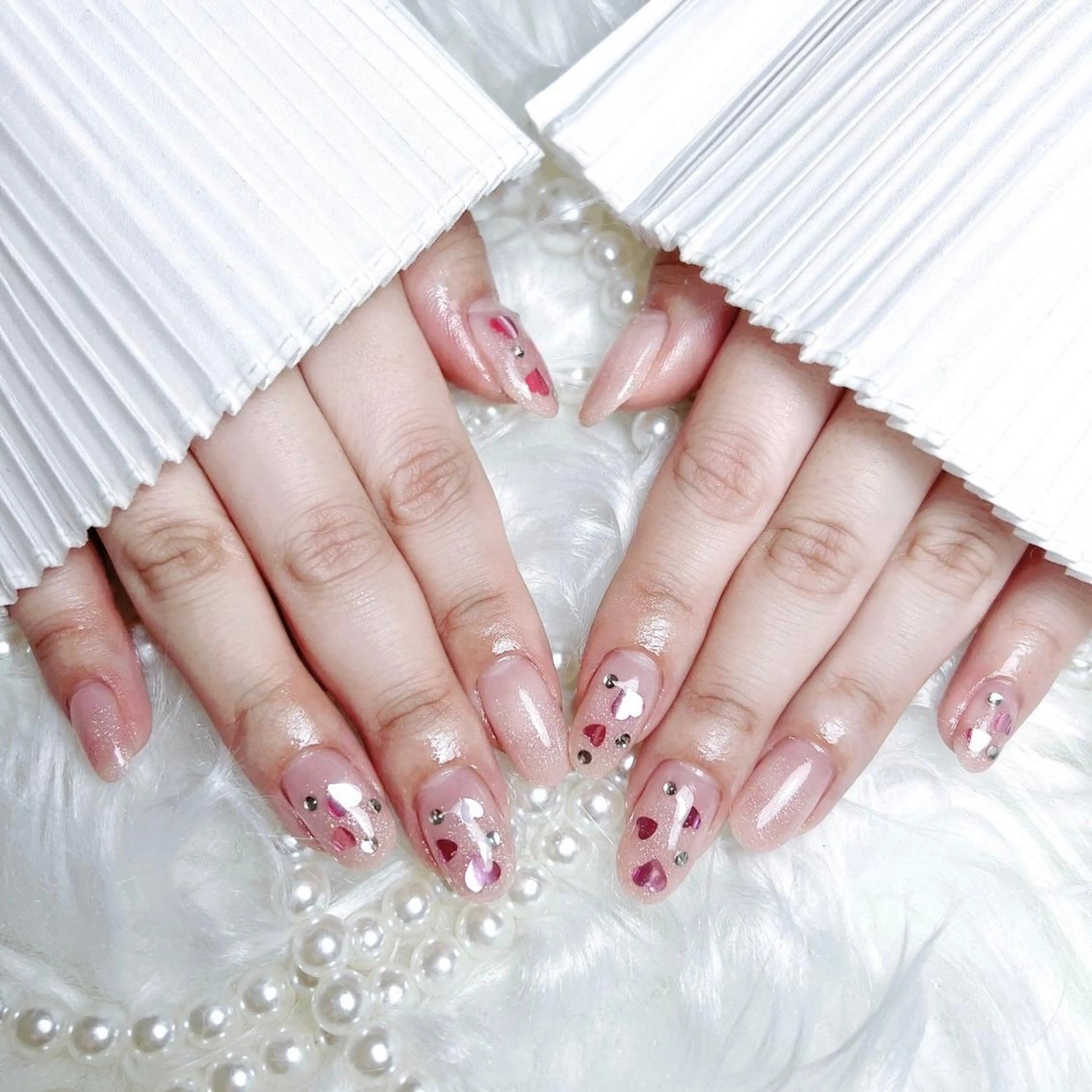 ネイル RAFFINE haru🦋🩵のネイルデザイン