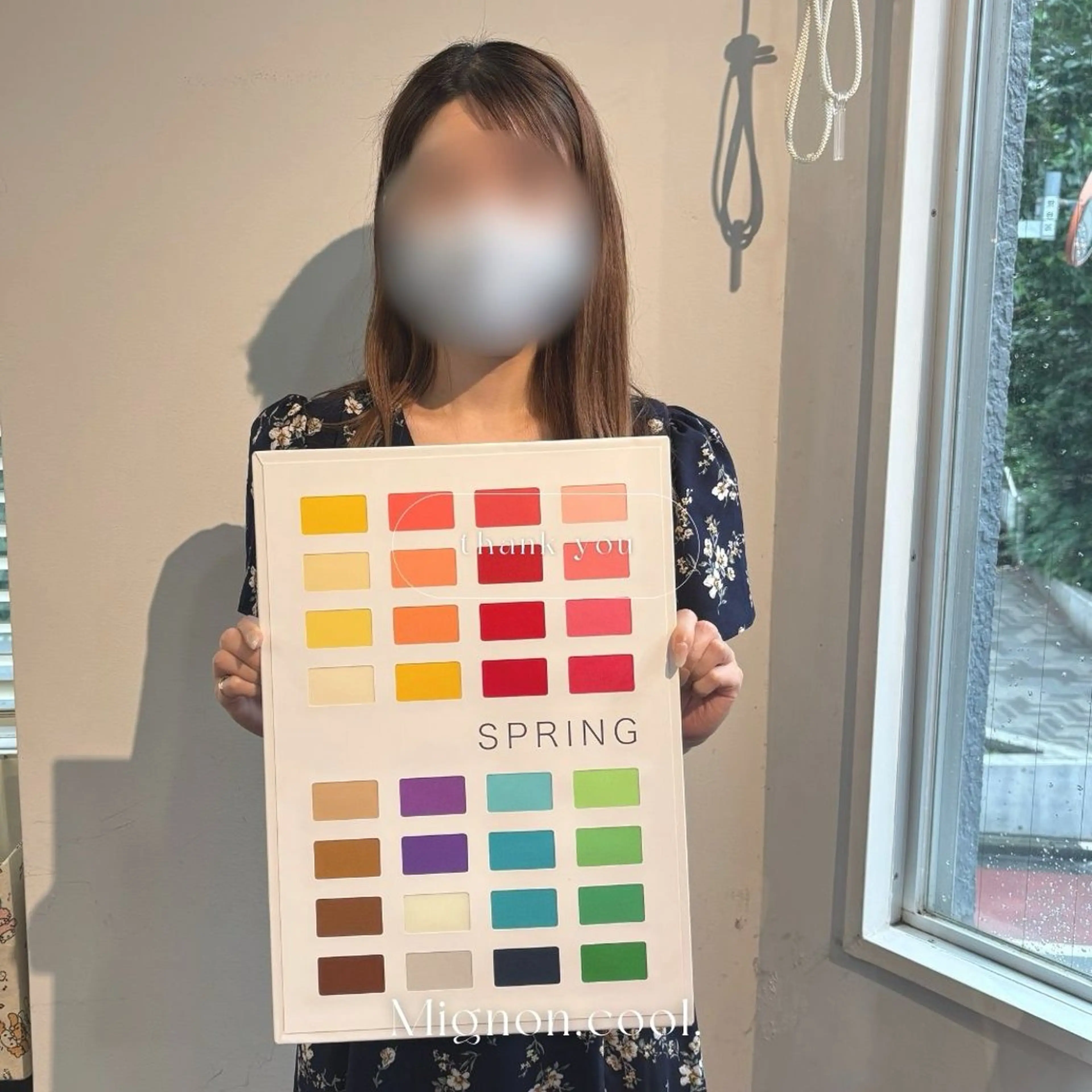 パーソナルカラー診断 パーソナルカラー🥐 顔タイプ🥗yuriのその他イメージ