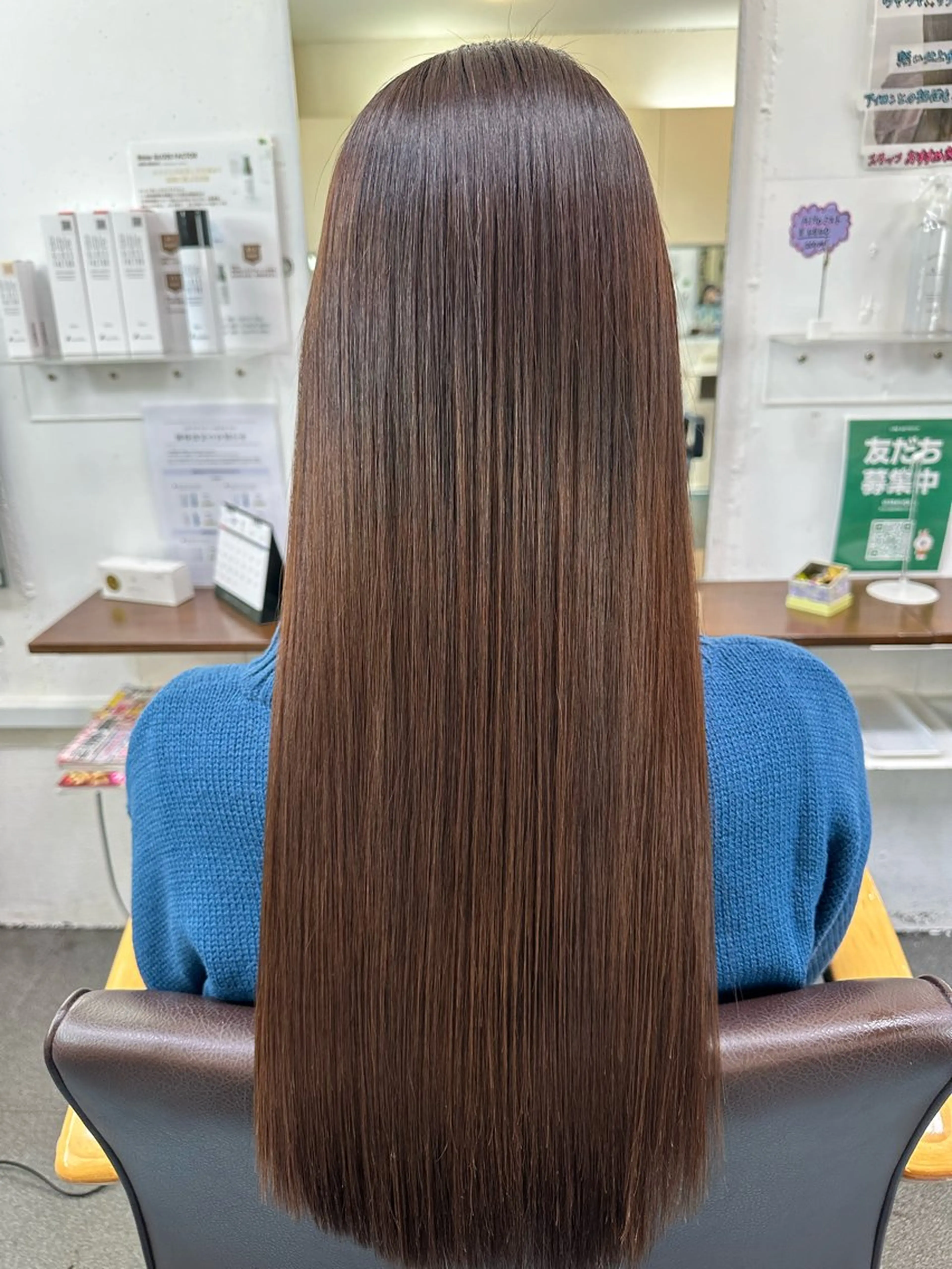 ロング 髪質改善 カット トリートメント 【髪質改善】に特化 オリーブオイルクラブのヘアスタイル