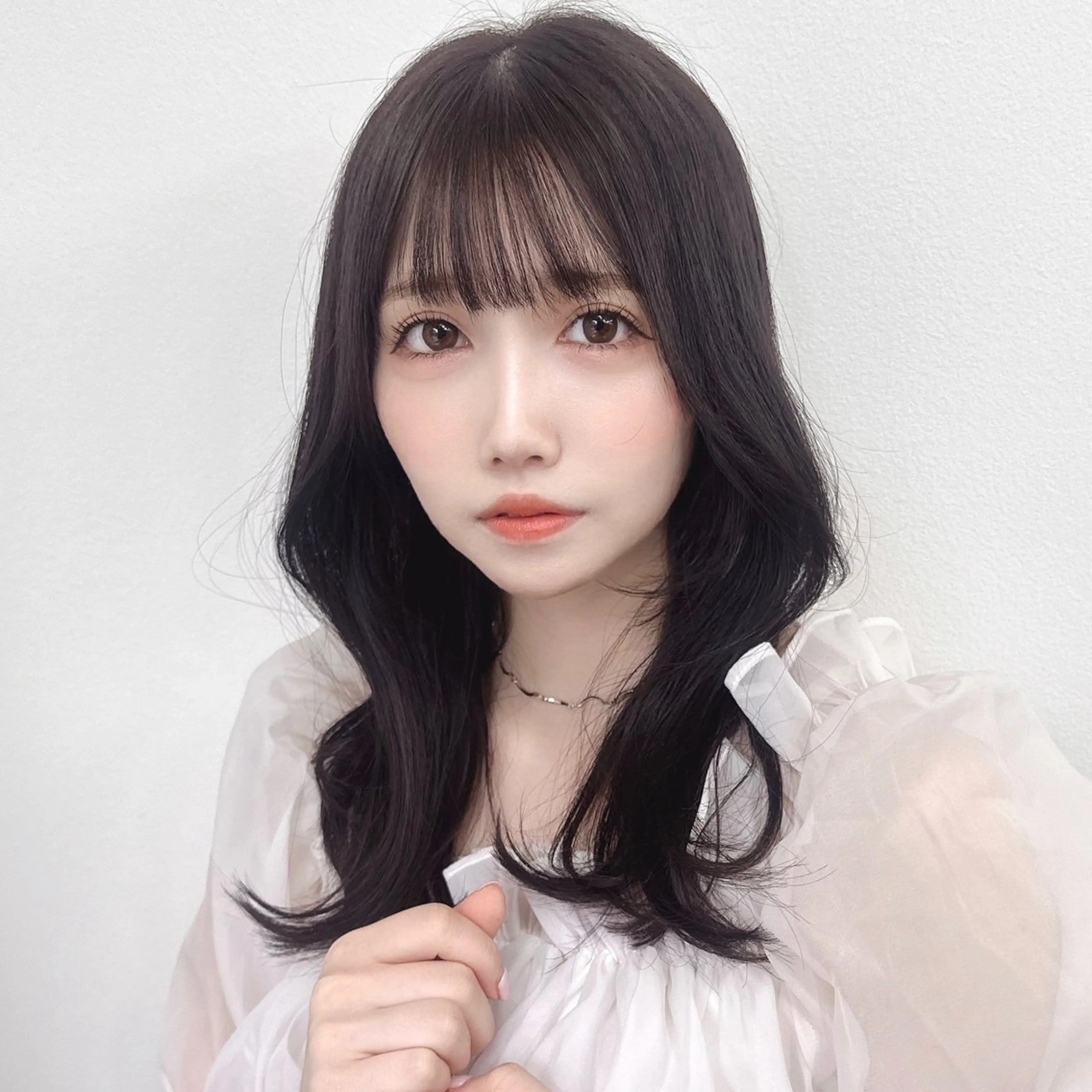 ミディアム カラー ✨️美髪矯正×似合わ せ艶カラー✨藤田透のヘアスタイル