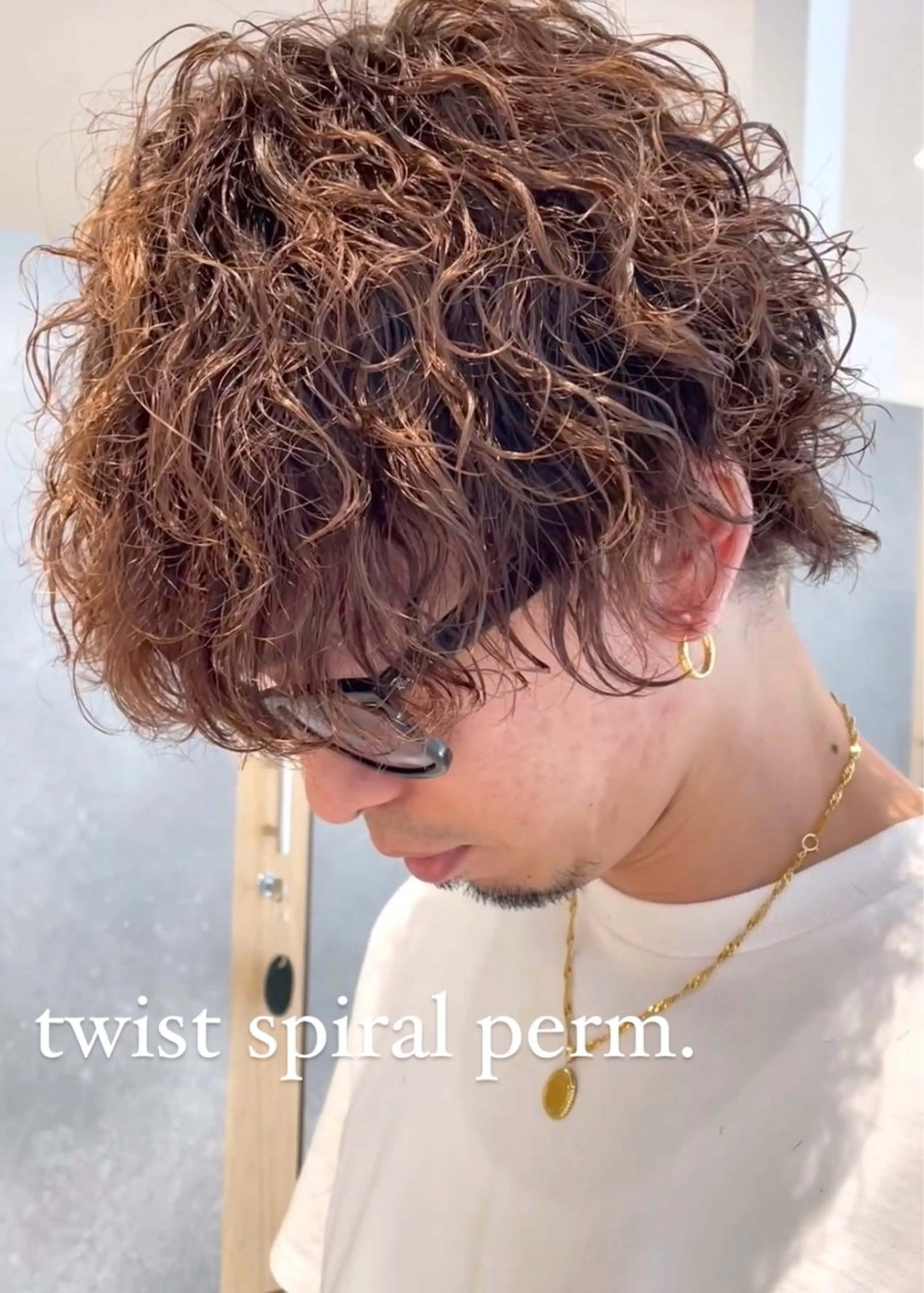 パーマ メンズ メンズパーマ カット パーマ トリートメント ヘッドスパ ヘアセット メンズパーマ特化🏅 中村 凌のヘアスタイル