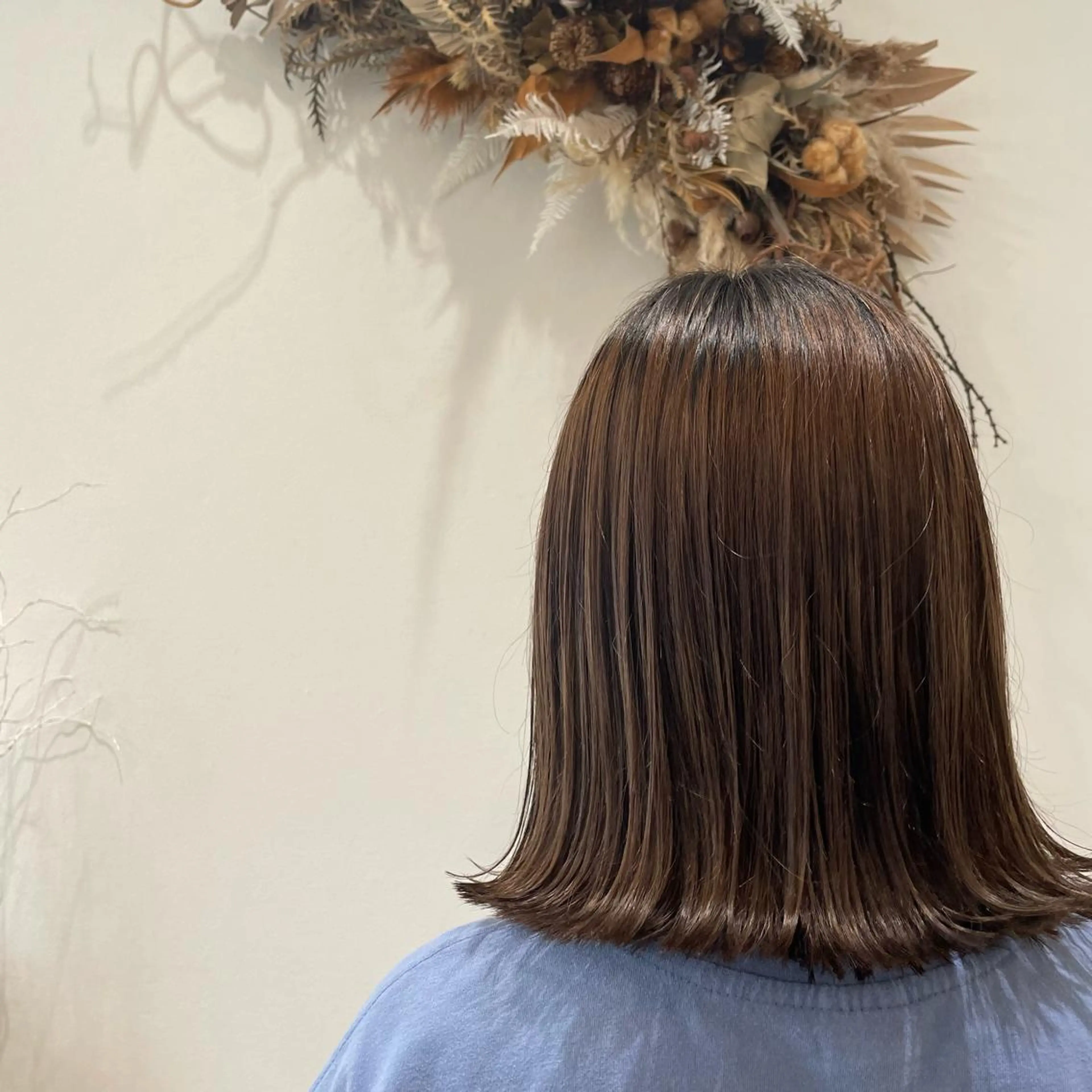 ワンレングスカット（ 切りっぱなし ）🌻💓（シャンプー・ブロー込）の写真