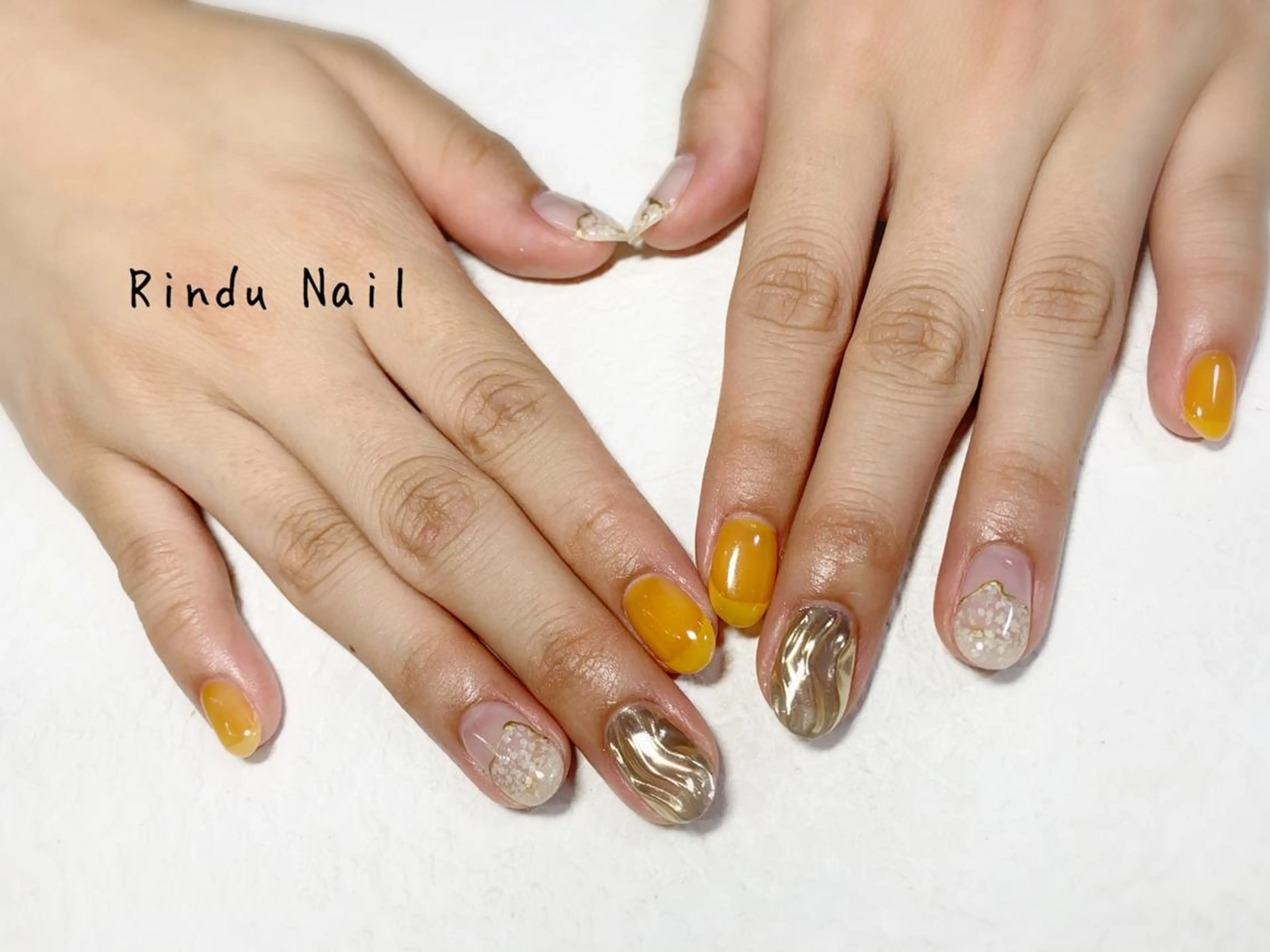 ネイル Rindu Nail 名駅miniのネイルデザイン