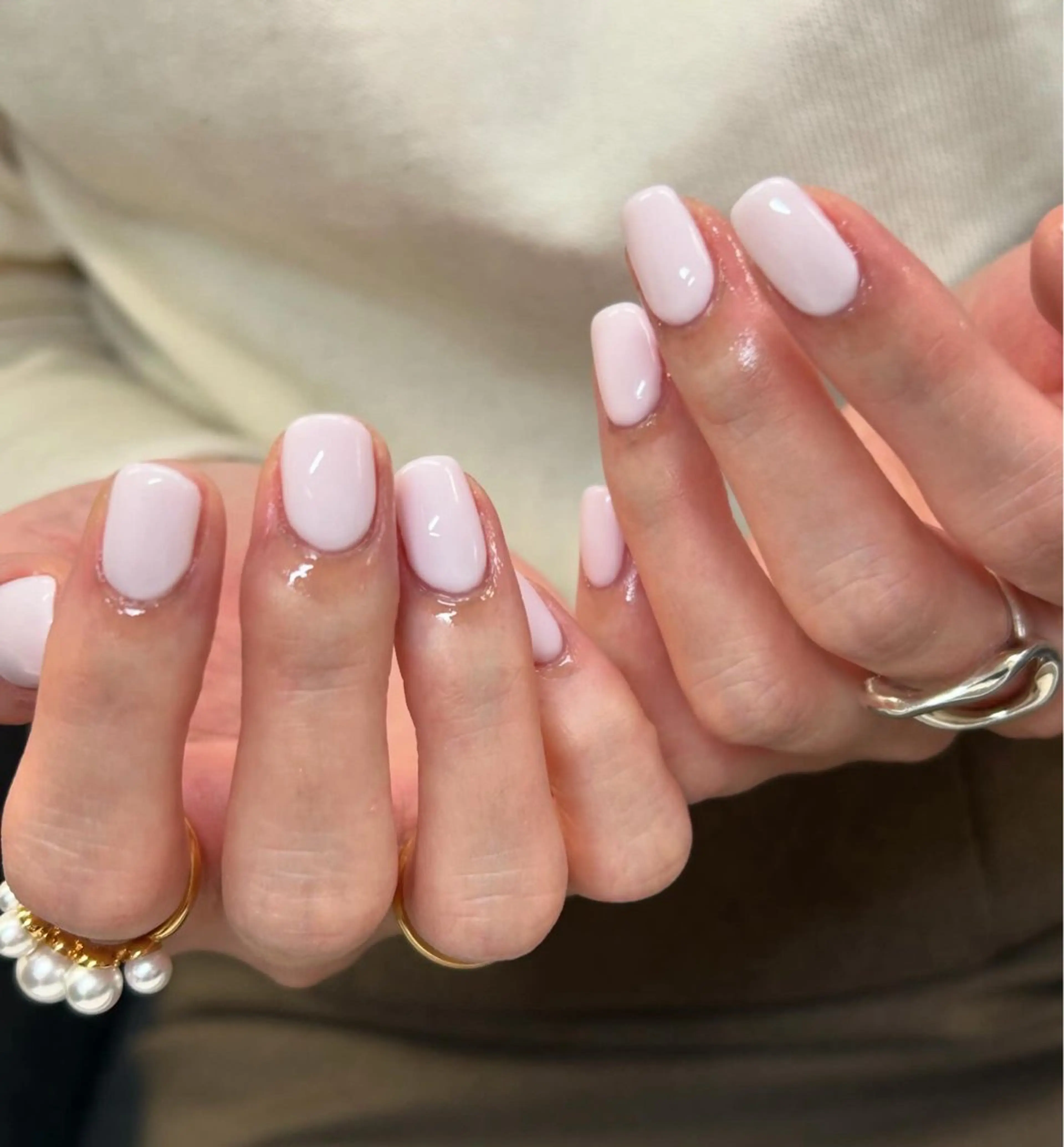 ネイル ピンク 春ネイル nail atelier hiton所属・nailist 朱音のネイルデザイン